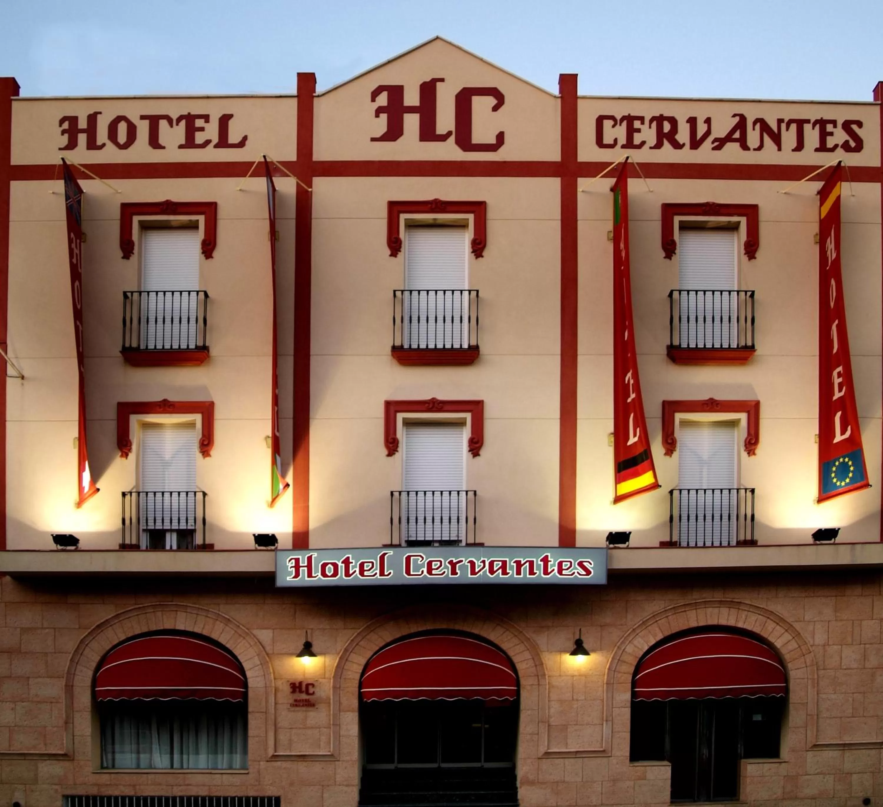 Property building in Hotel Cervantes