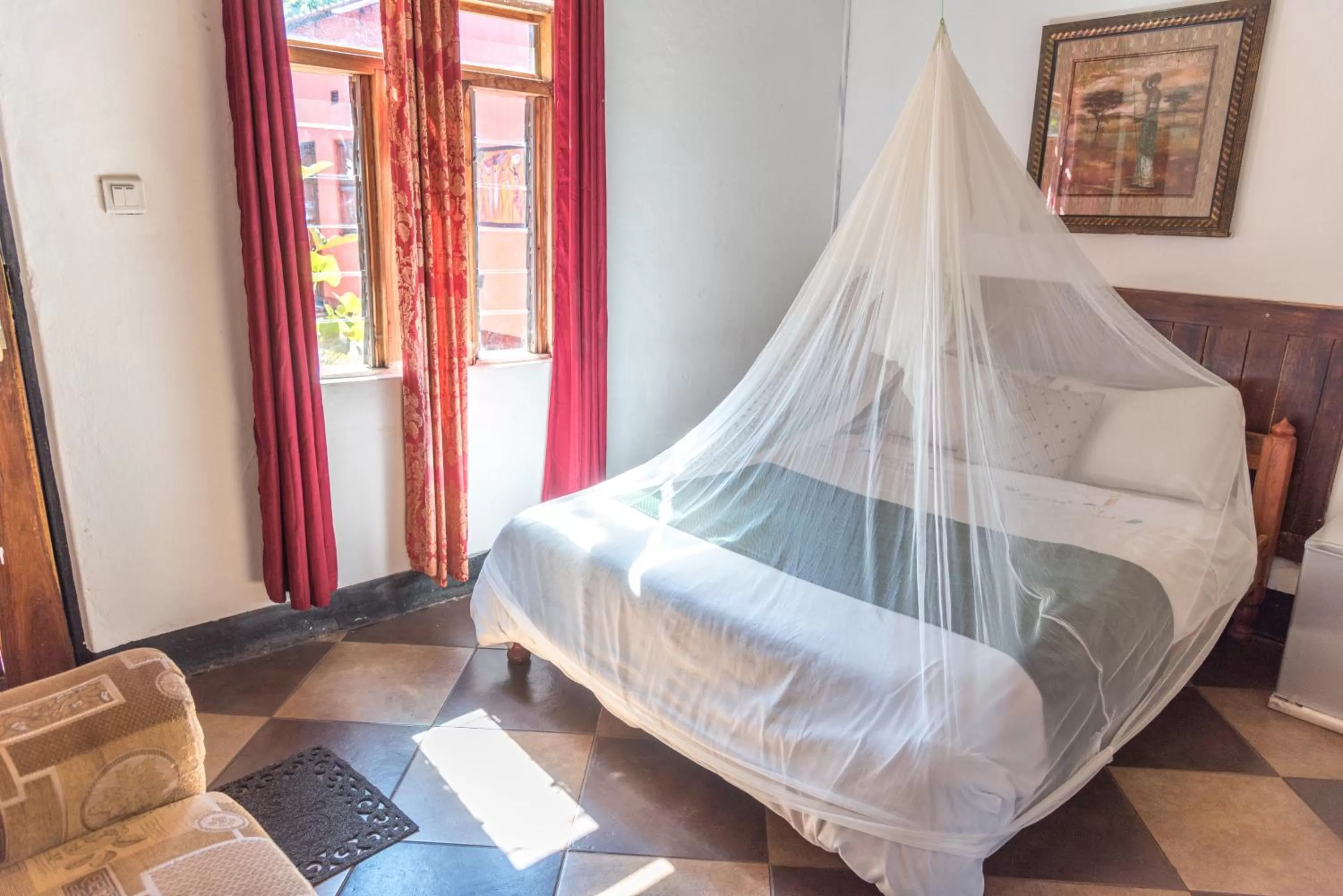 Photo of the whole room, Bed in Okavango Lodge