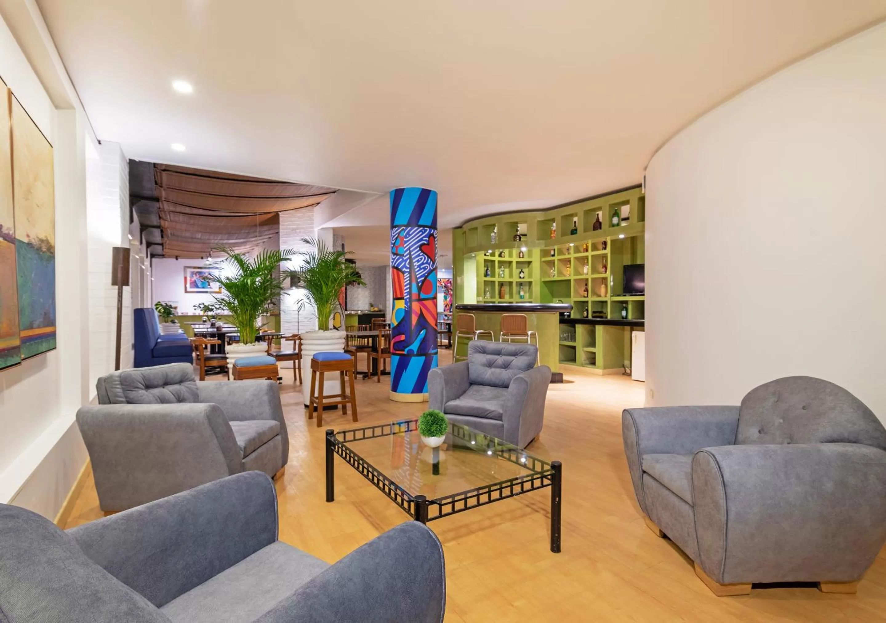 Seating Area in GIO Suites Parque 93 Bogotá
