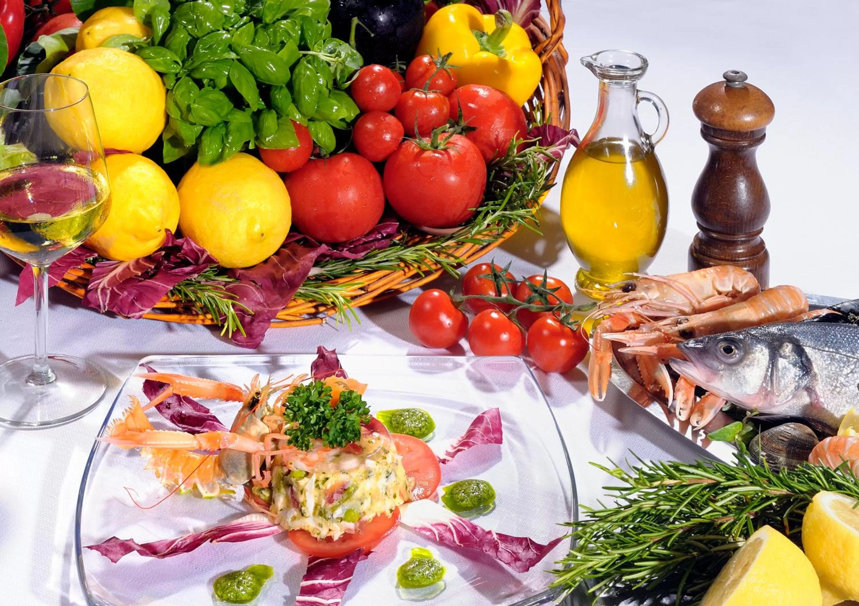 Food in Regina Elena Dependance