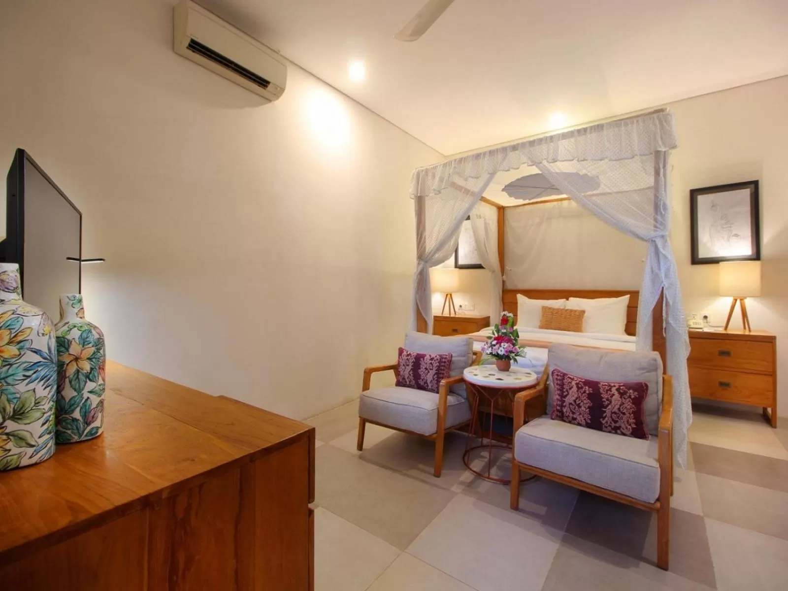 Bedroom, Bed in AlamKulkul Boutique Resort