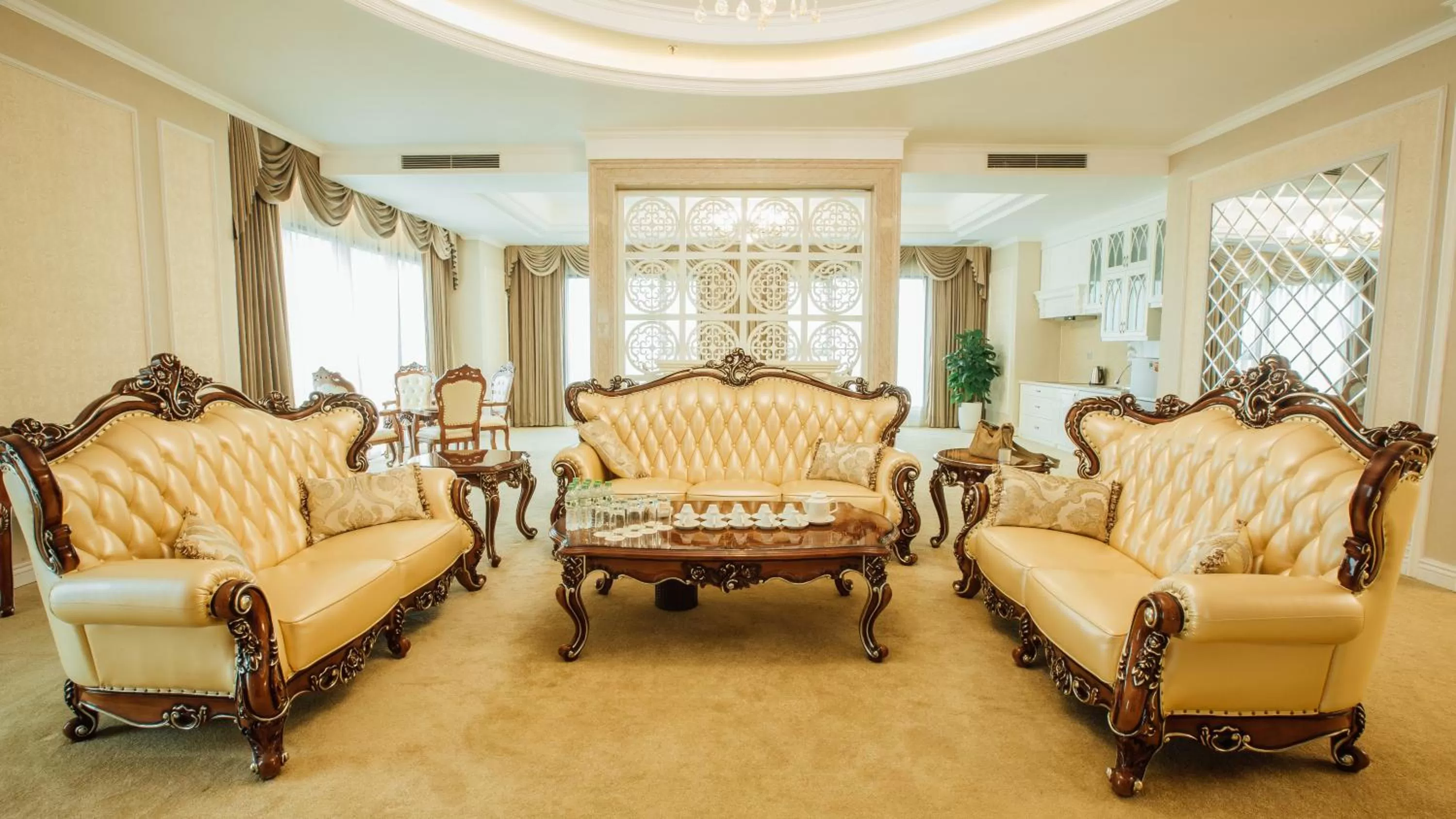 Living room in Muong Thanh Luxury Phu Tho