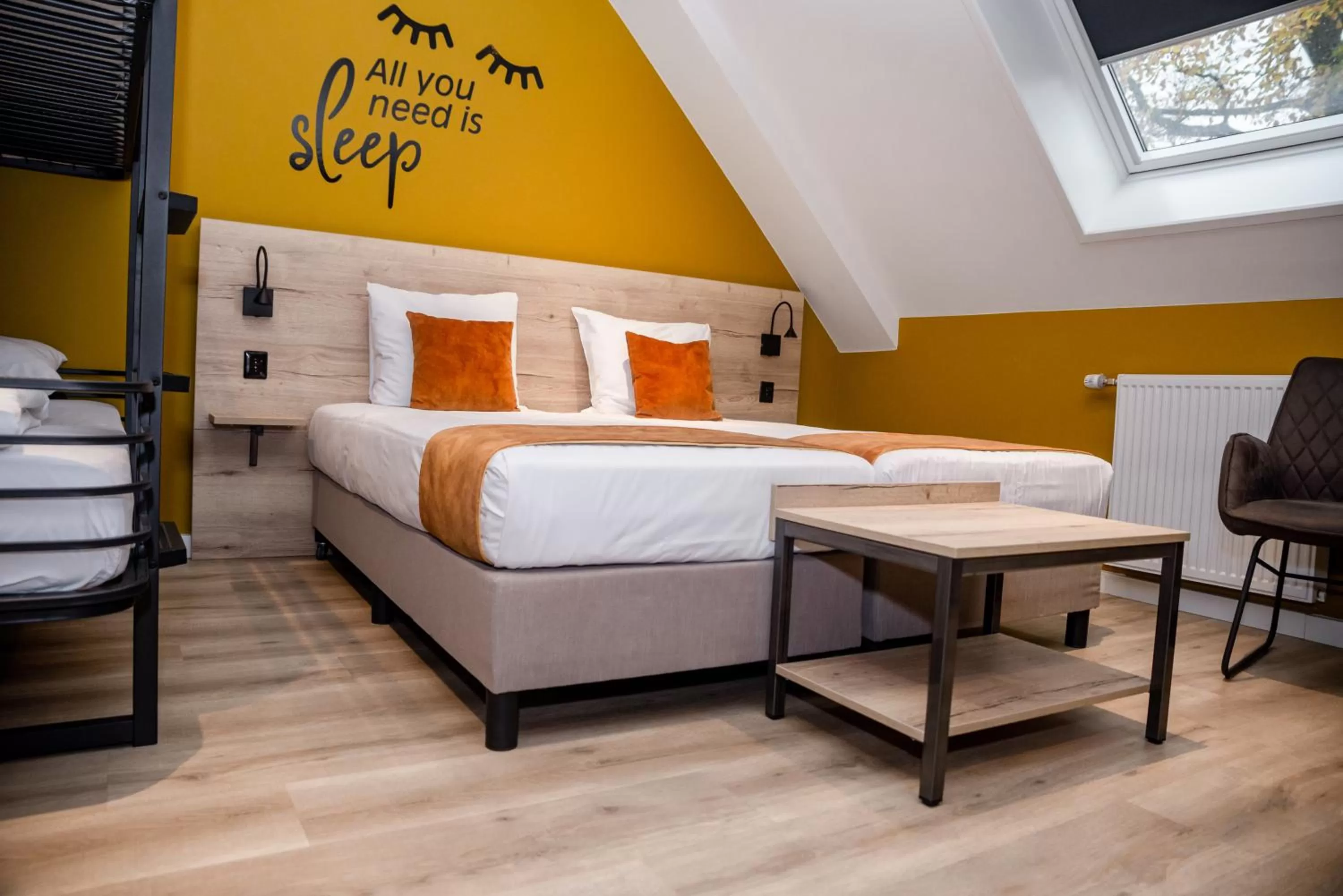 Bed in Hotel Onder De Linden