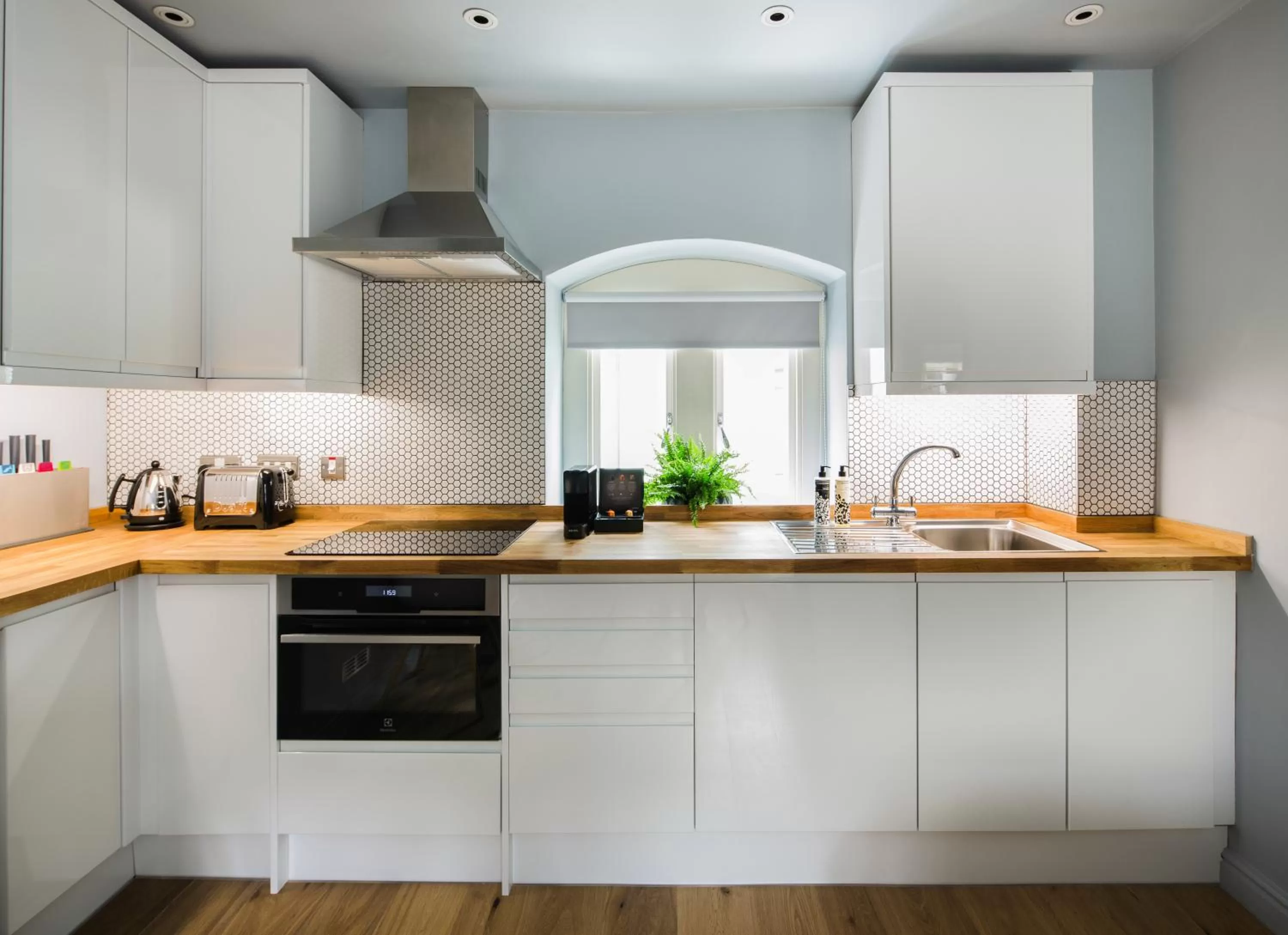 Kitchen/Kitchenette in Hiding Space - St Catherine's Hospital Apartments