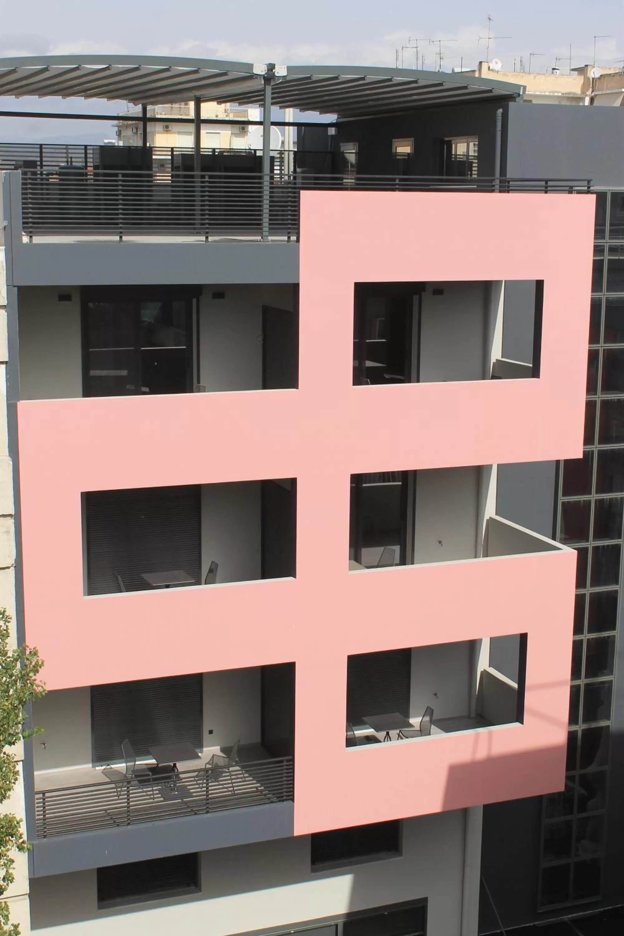 Property building in Athenian Central Apartments