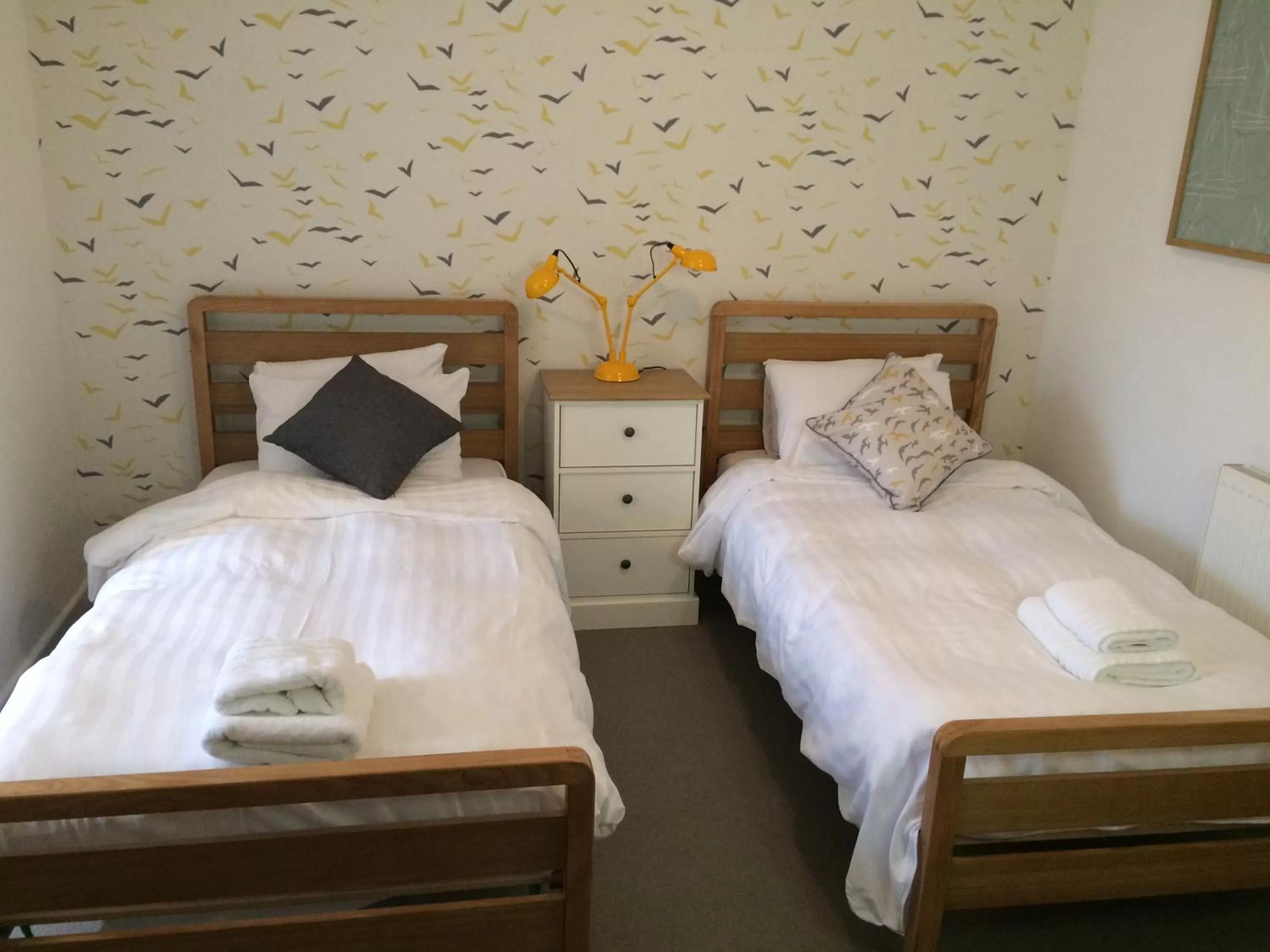 Bedroom, Bed in Portreath Arms