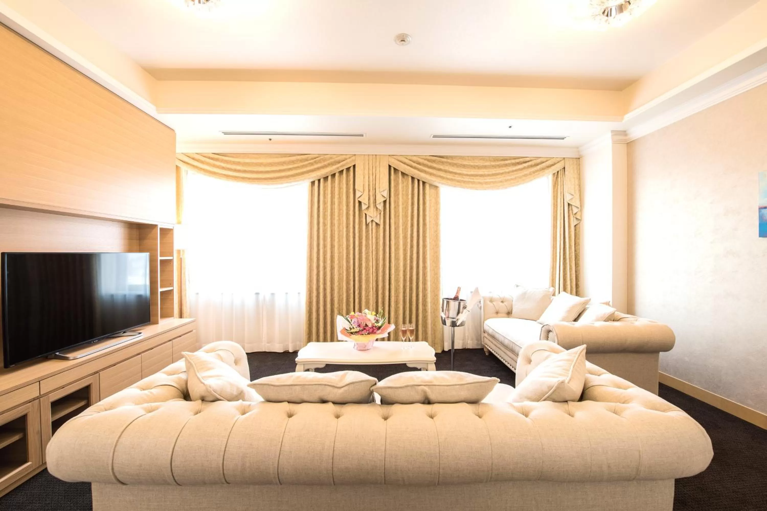 Living room in Hotel Port Plaza Chiba