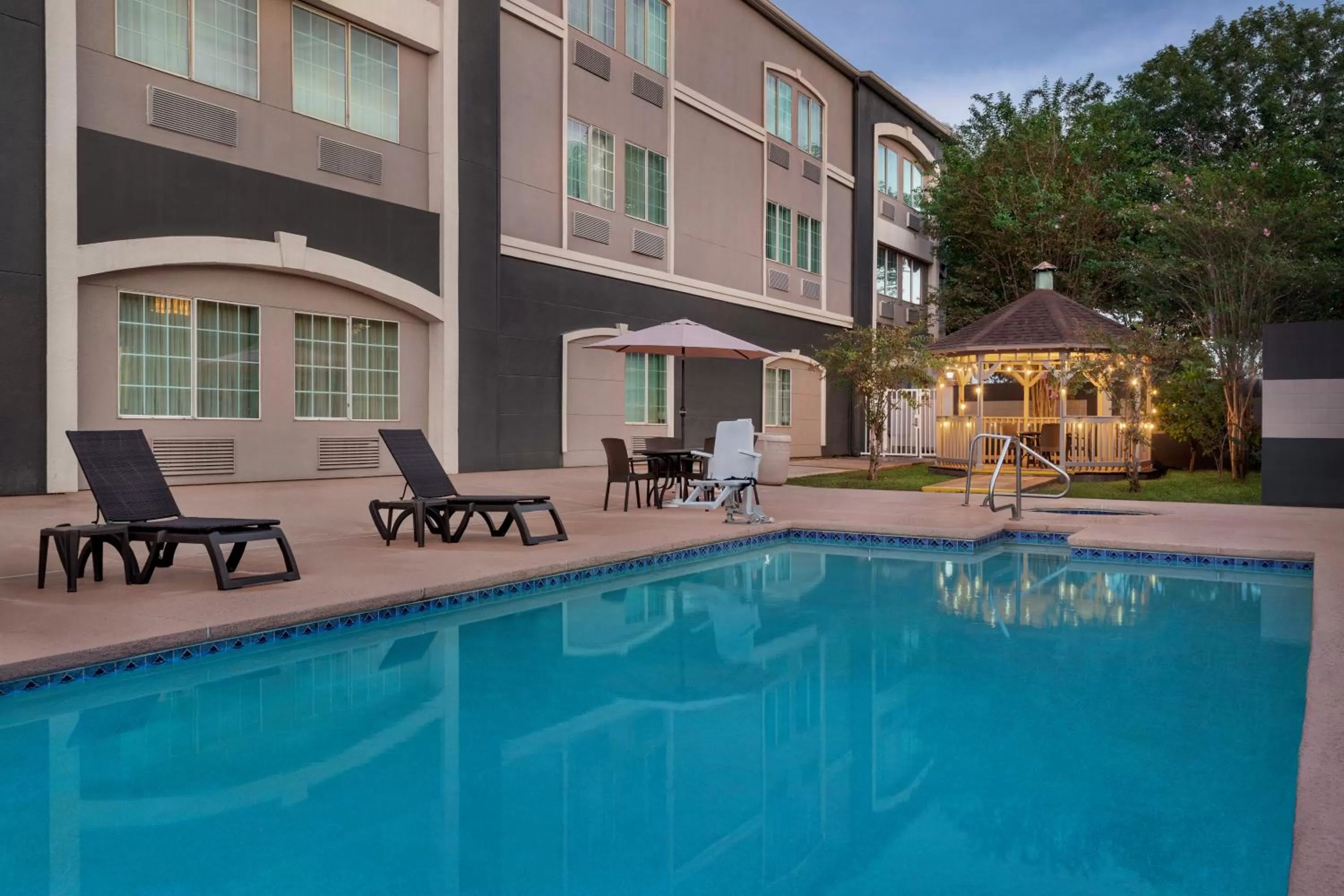 Swimming pool in La Quinta by Wyndham Brownsville North