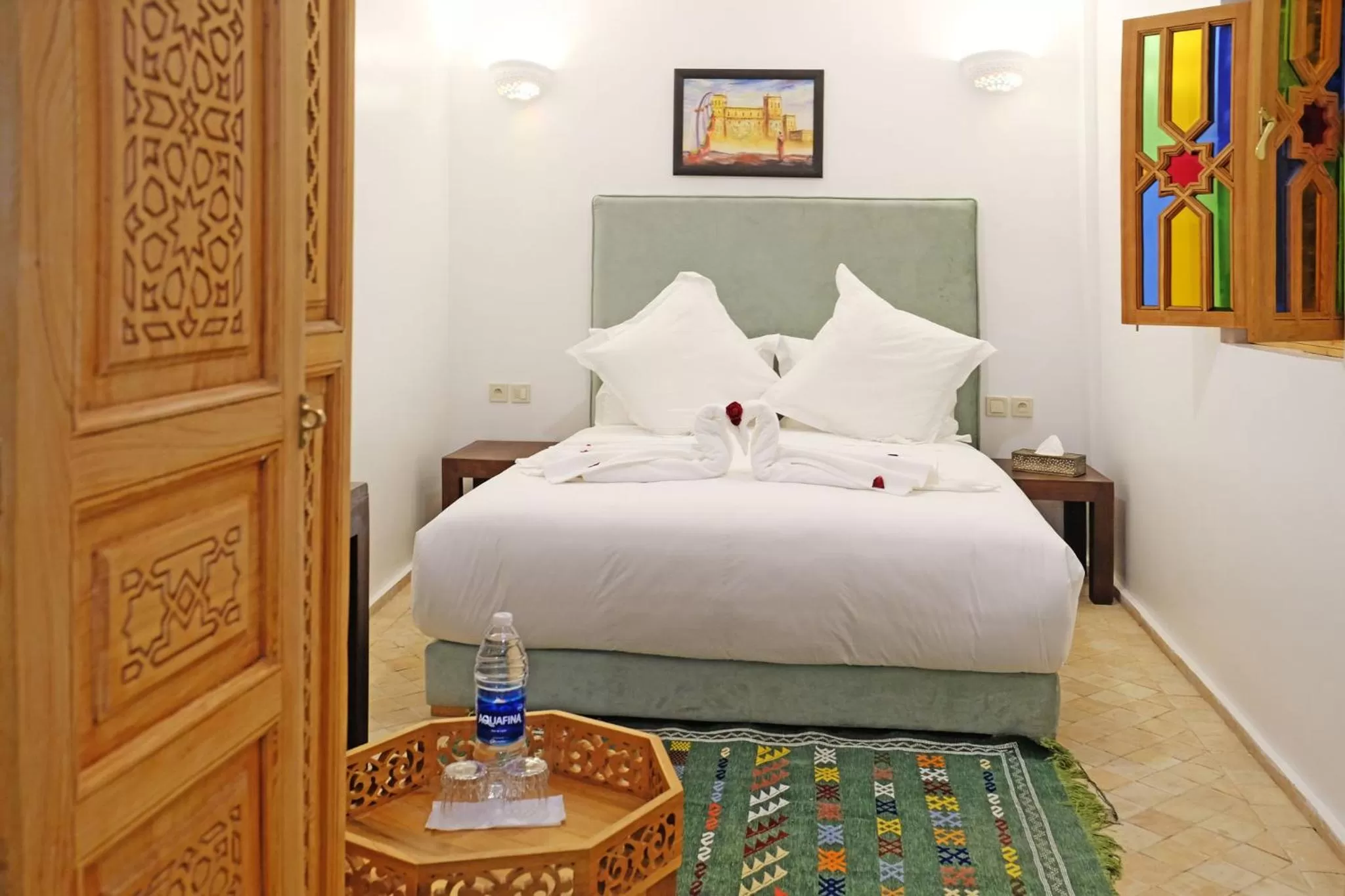 Photo of the whole room, Bed in Riad ZANOUBA