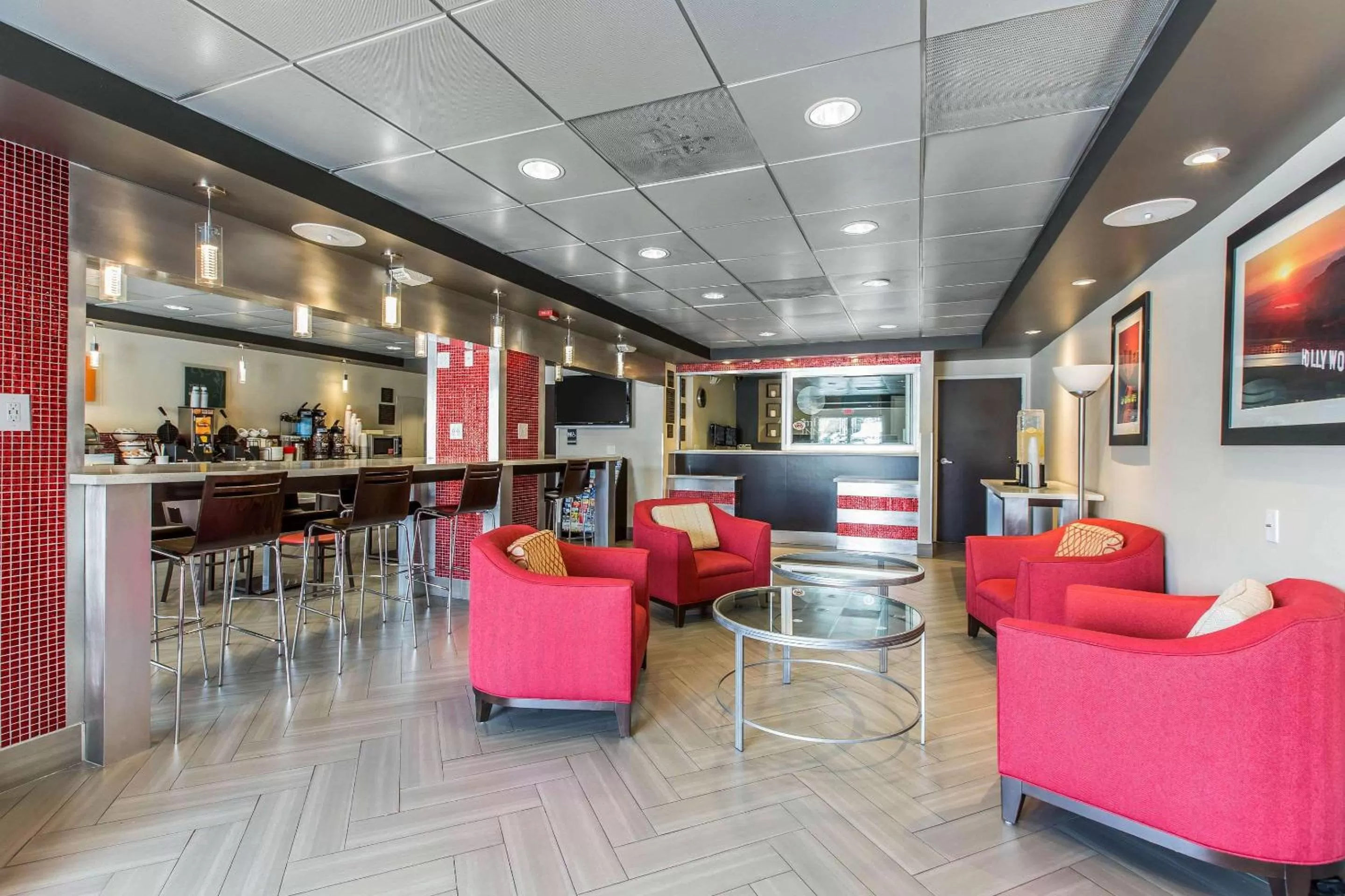 Lobby or reception in Comfort Inn Los Angeles near Hollywood