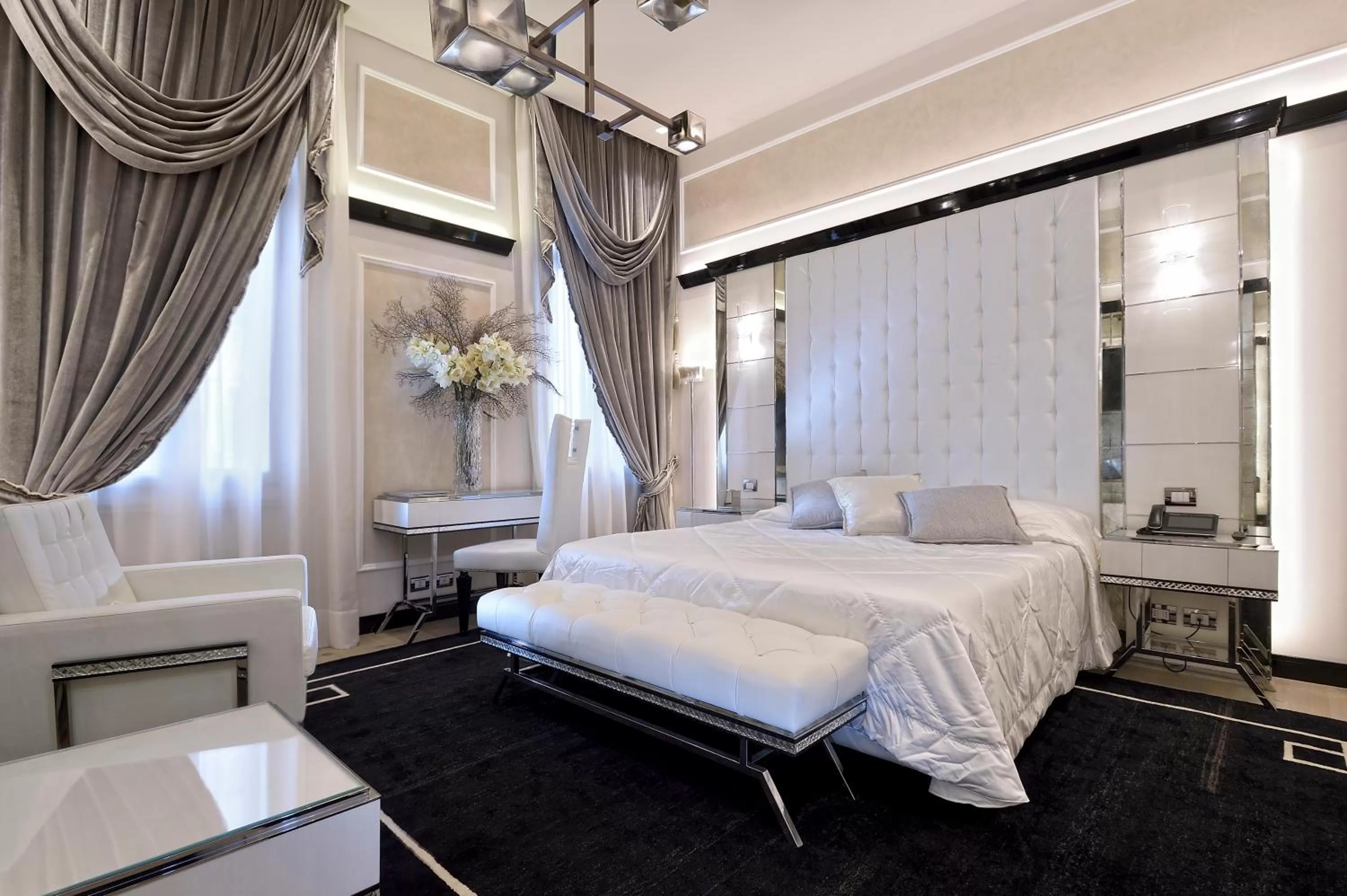 Bed in Hotel Palazzetto Madonna