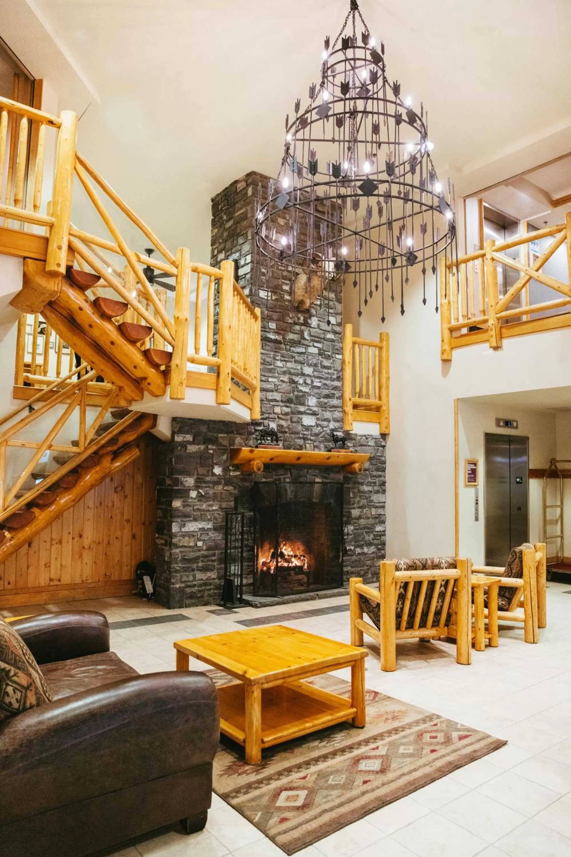 Lobby or reception in Brewster Mountain Lodge