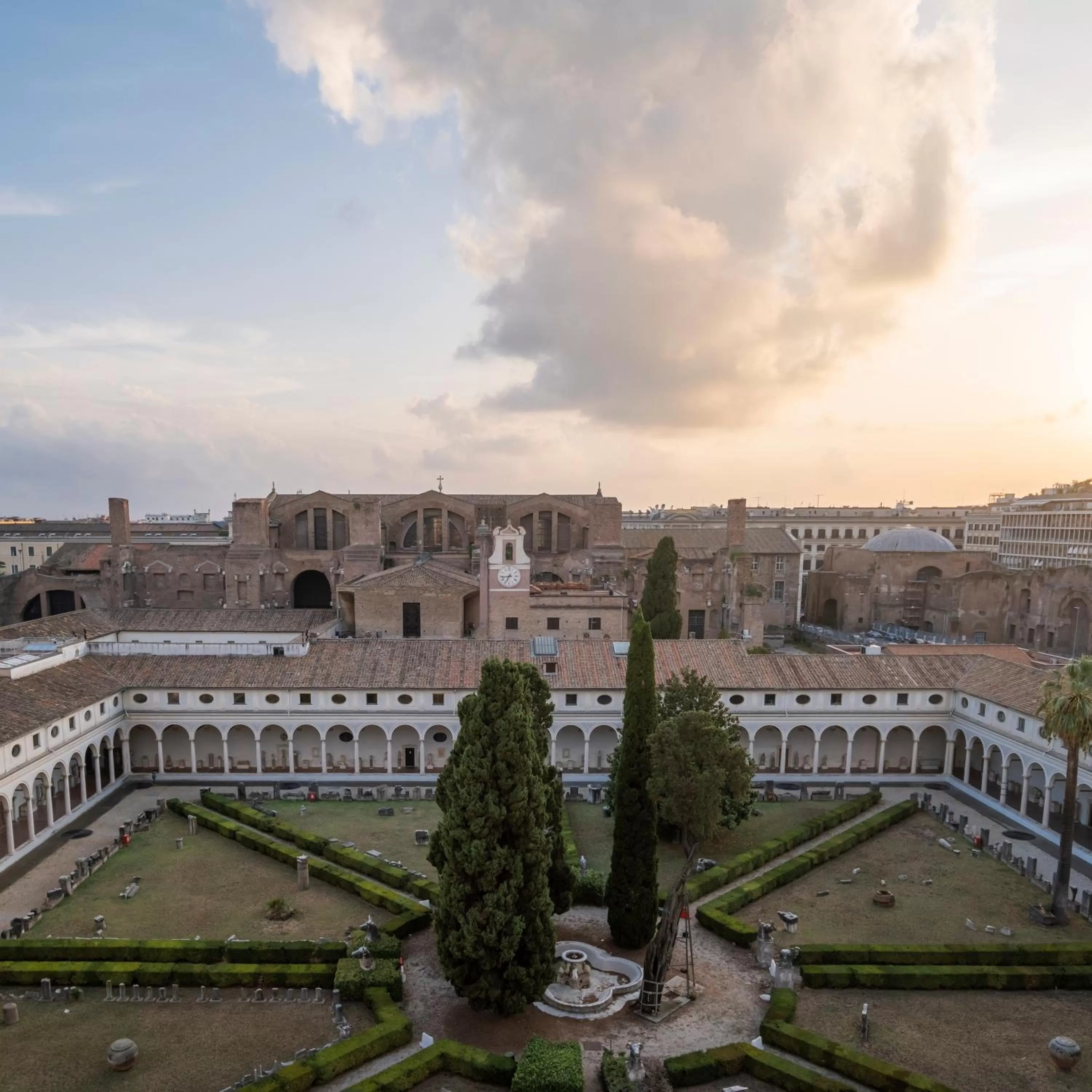 Property building in Camplus Hotel Roma Centro