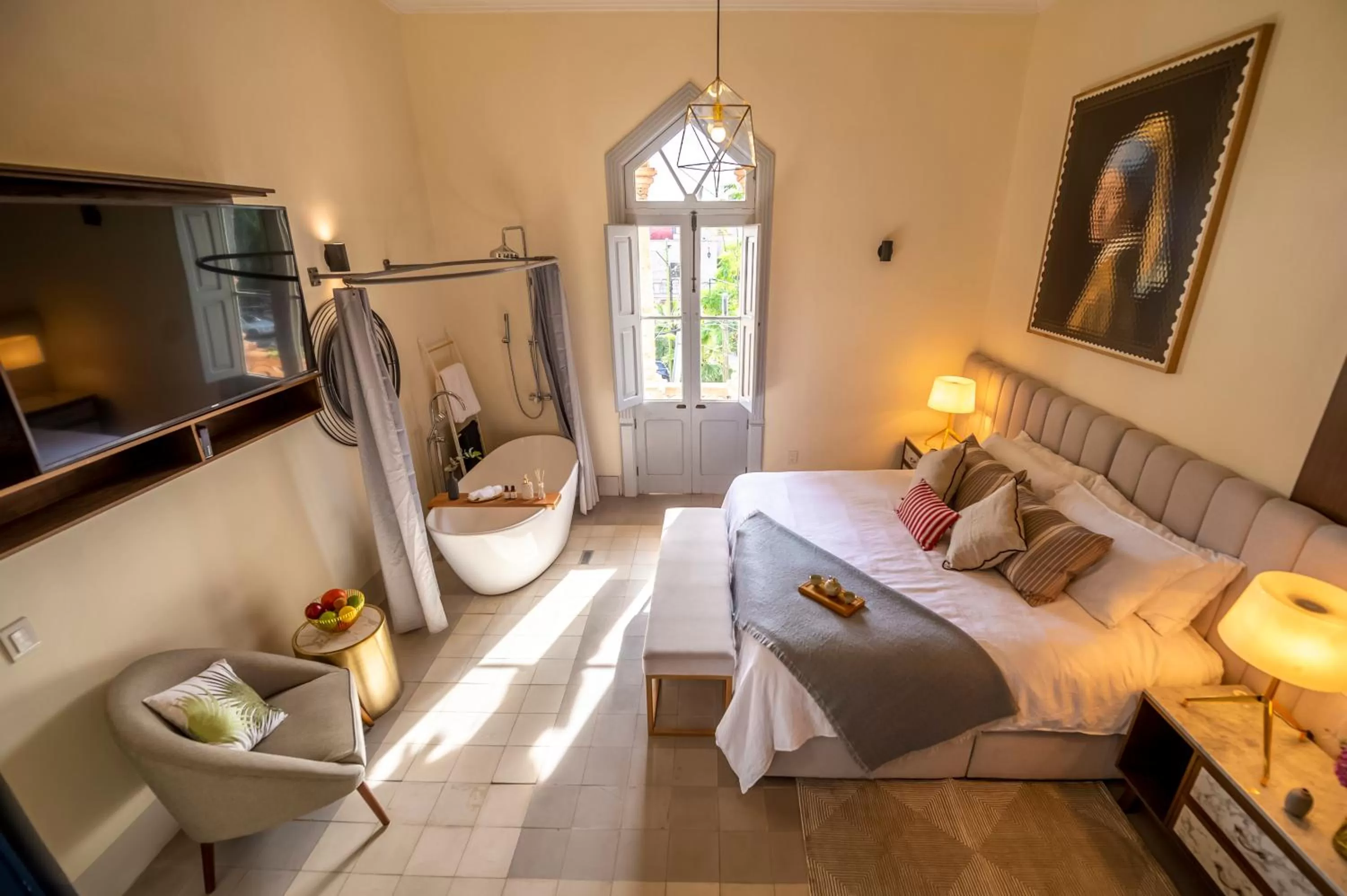 Bed in GALA Hotel Boutique