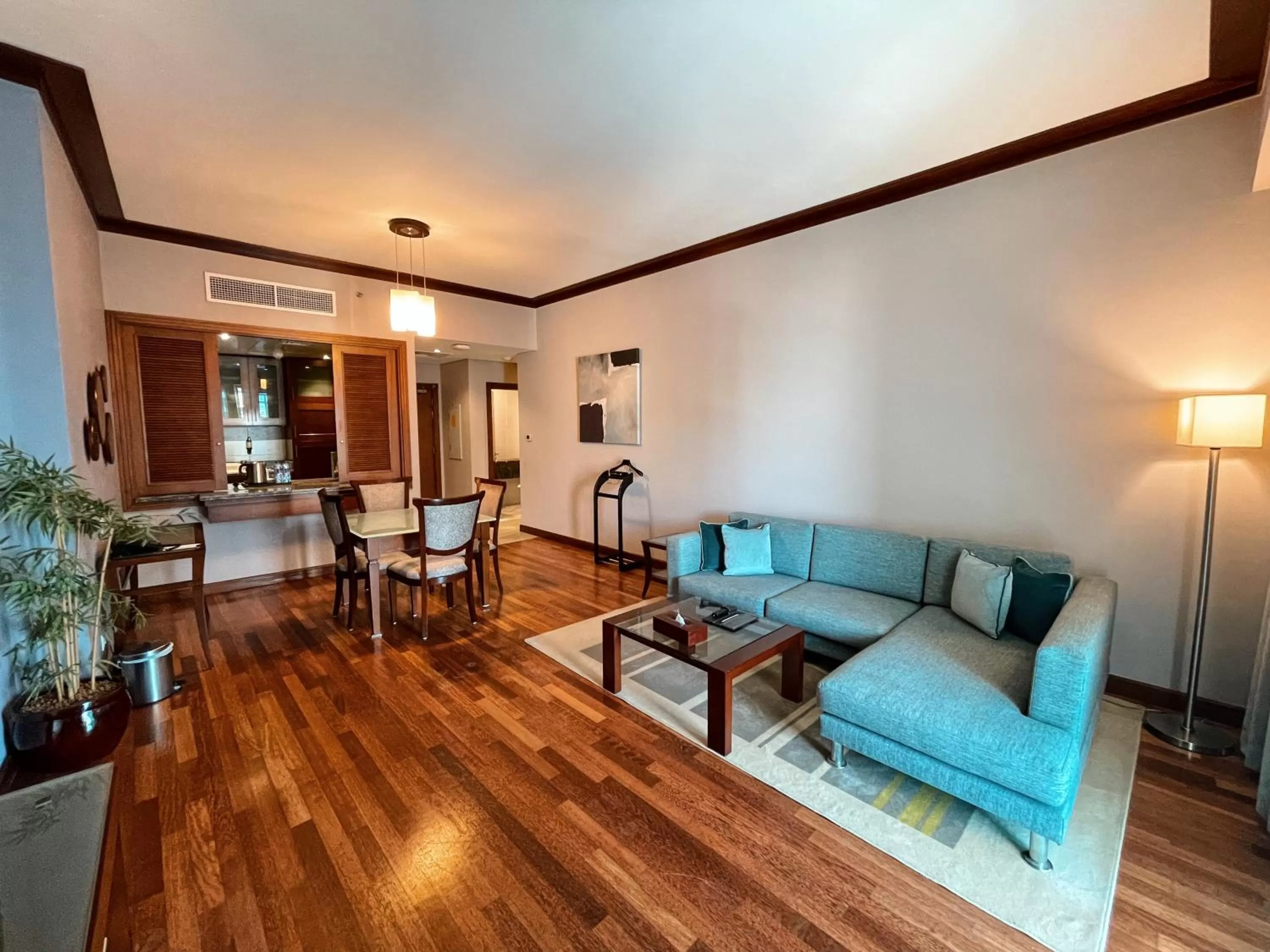 Dining area in Flora Creek Deluxe Hotel Apartments, Dubai