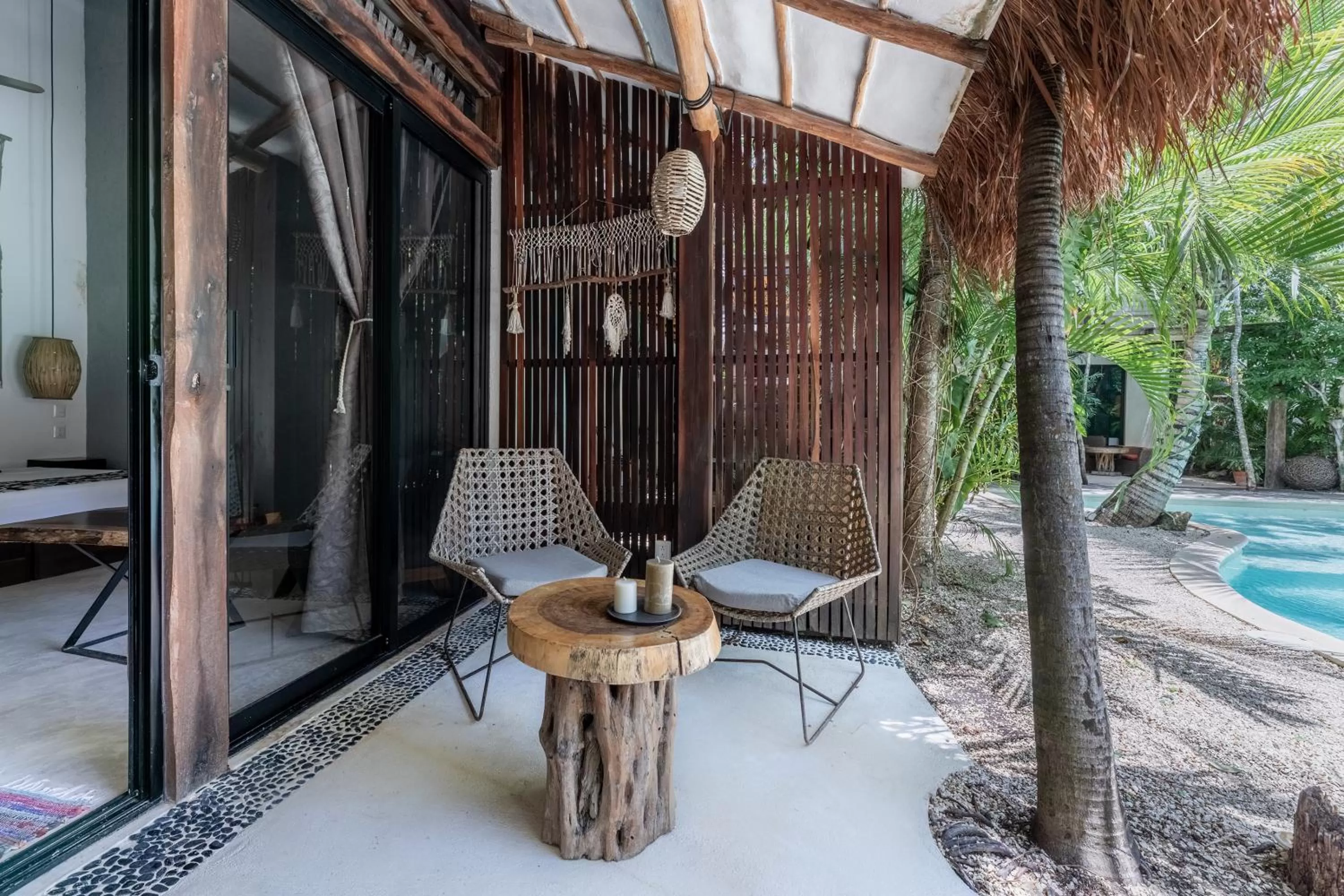 Patio in Trece Lunas Tulum - Enchanted Resort