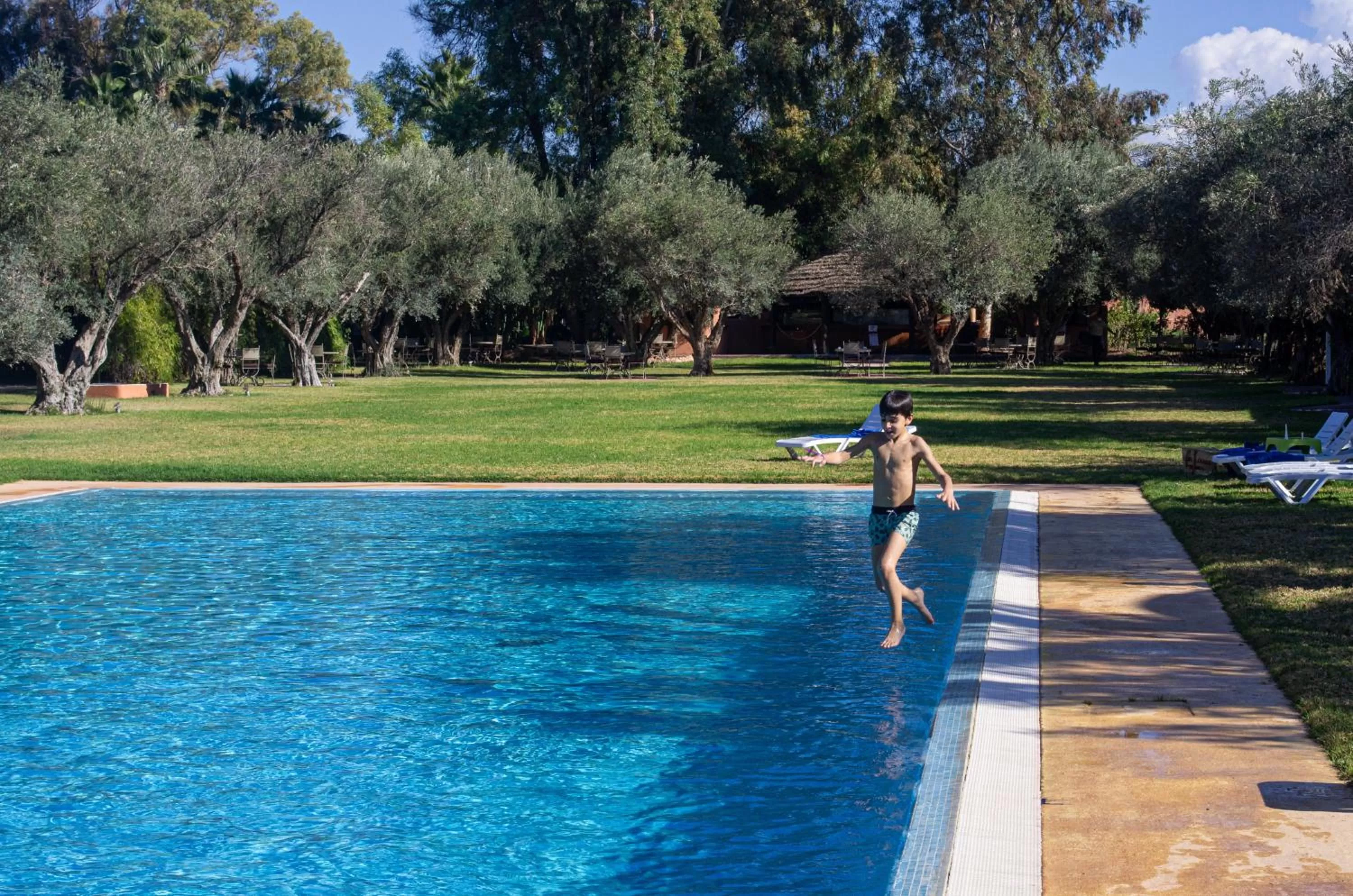 Aqua park in Oasis lodges