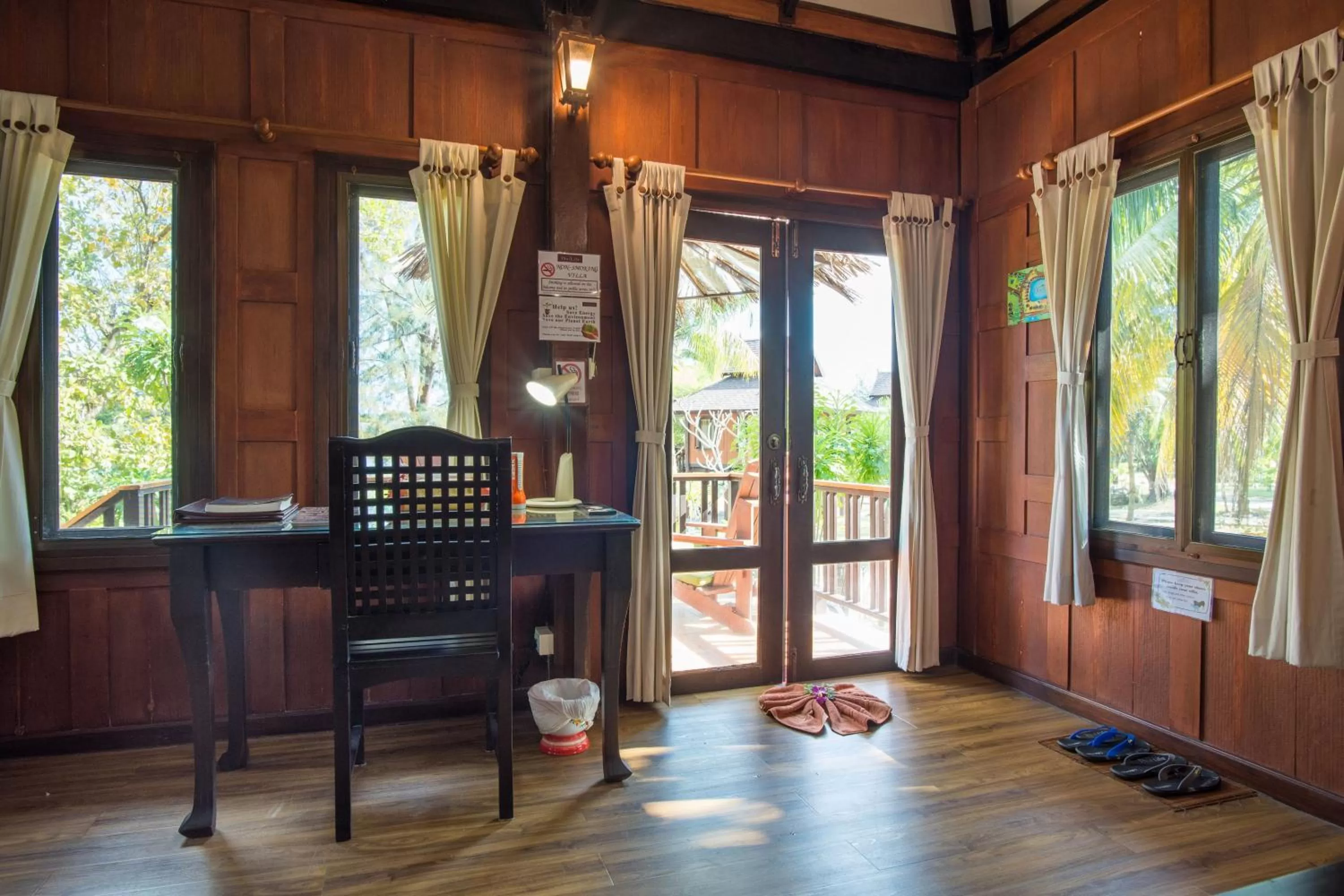 Seating area in ThaiLife Wellness & Meditation Resort- SHA Plus