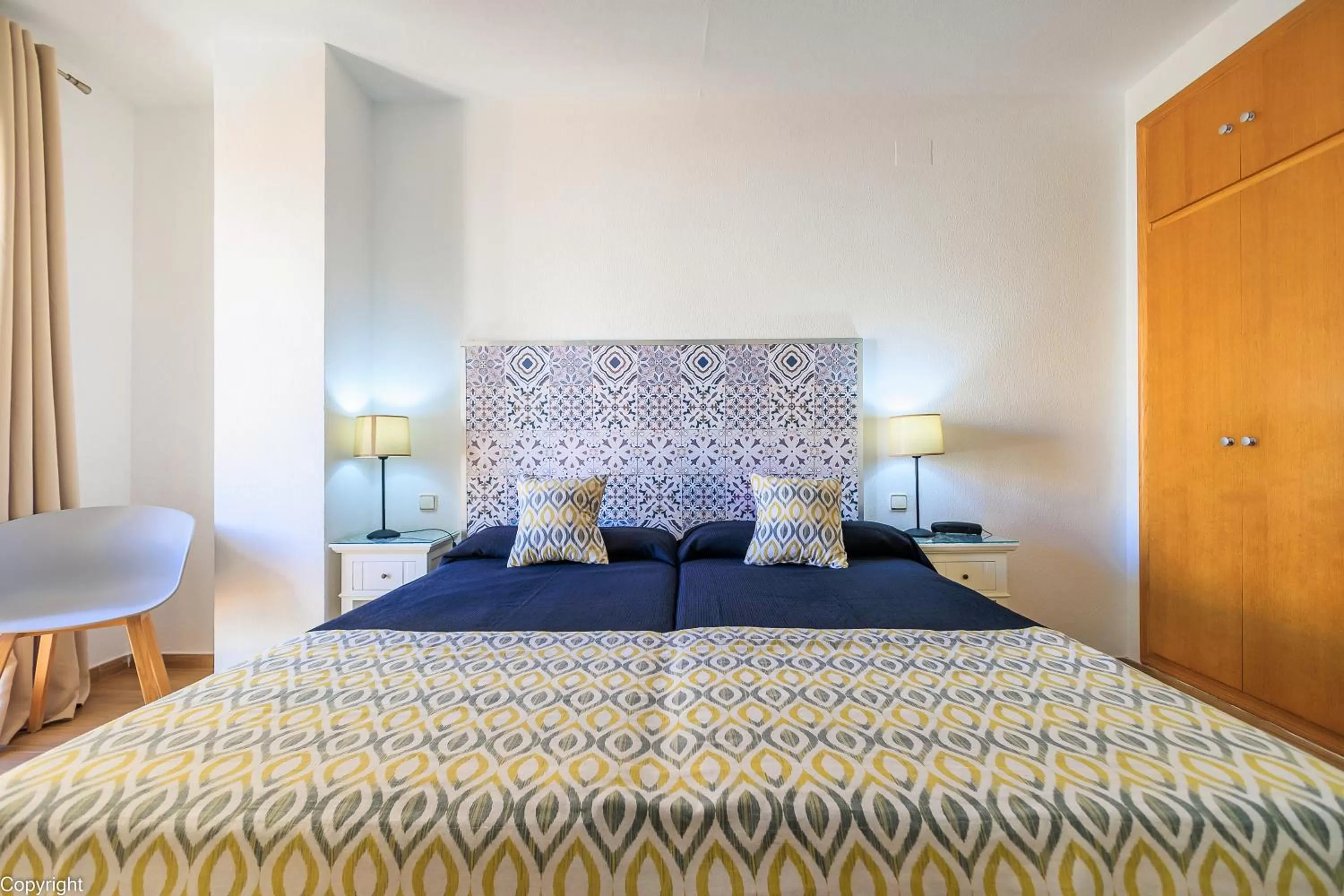 Bedroom, Bed in Hotel Madrid