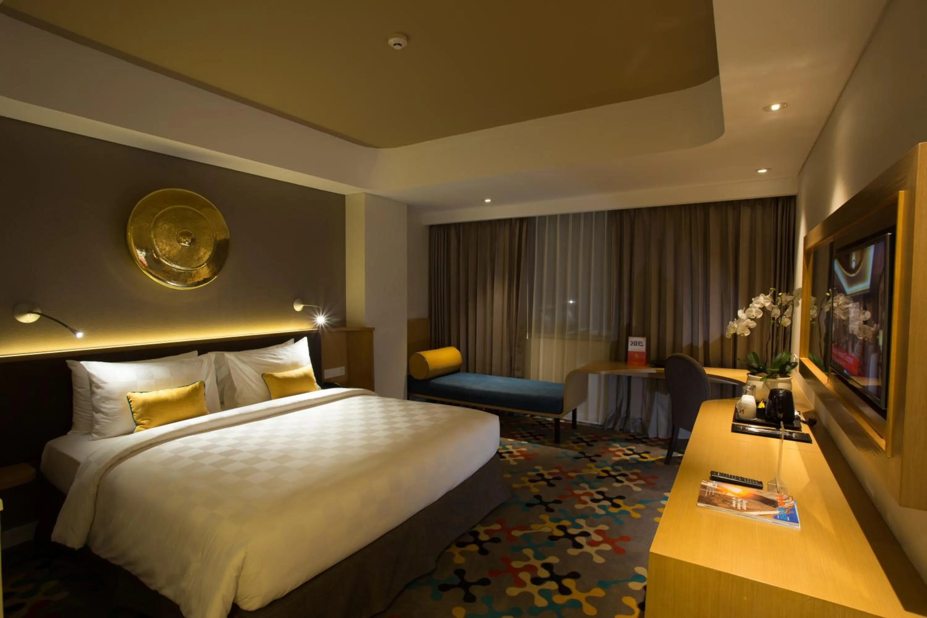 Photo of the whole room, Bed in Hotel Ciputra Cibubur managed by Swiss-Belhotel International