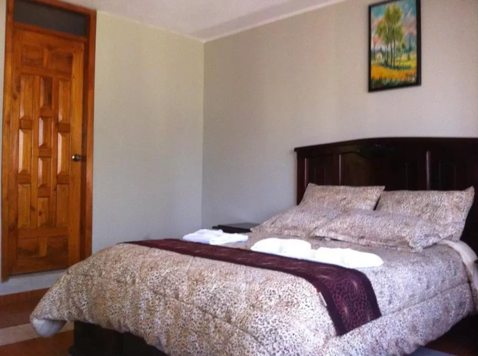 Bed in Hostal Jora Continental