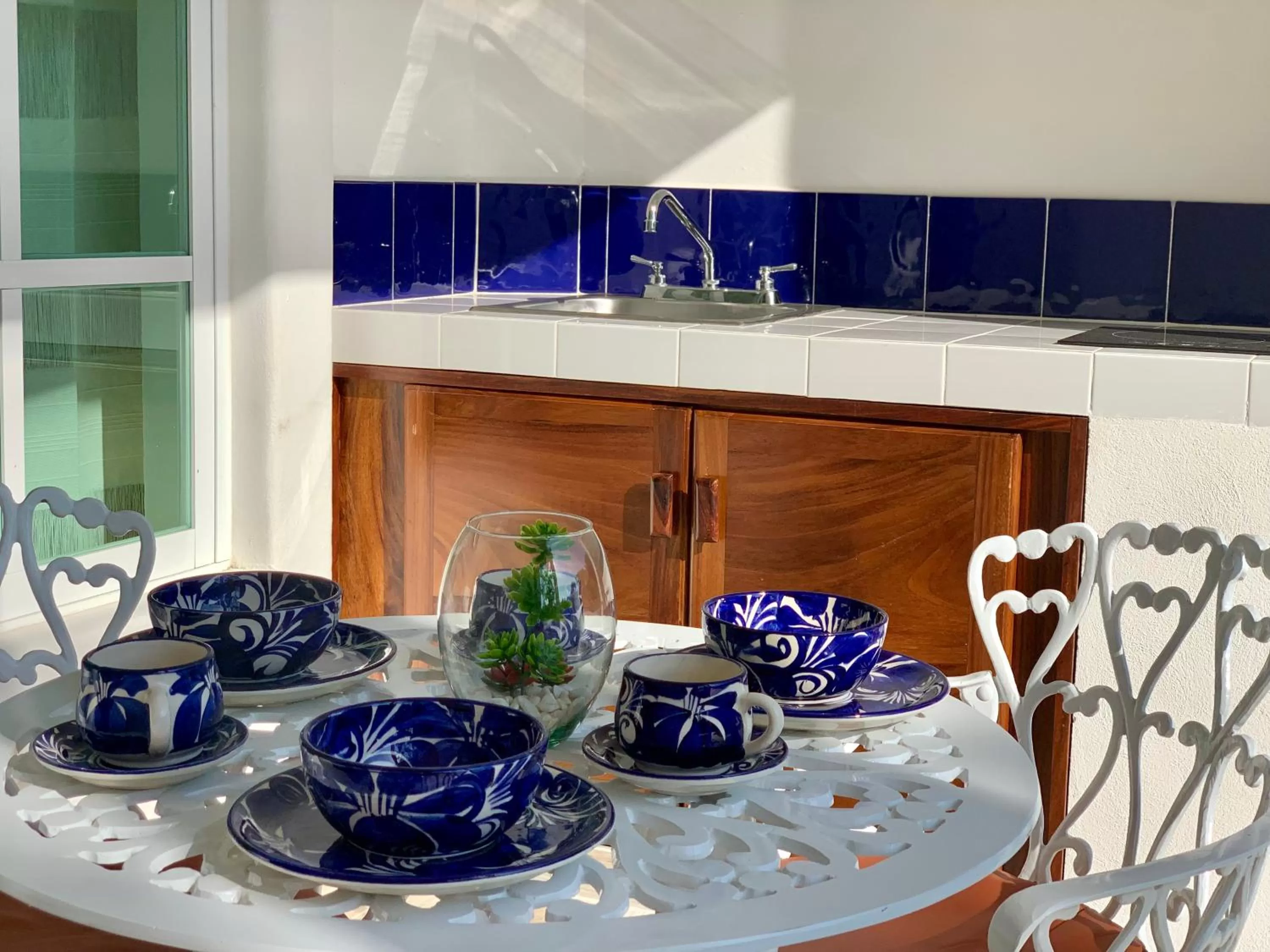 Kitchen or kitchenette in Solez Zihuatanejo