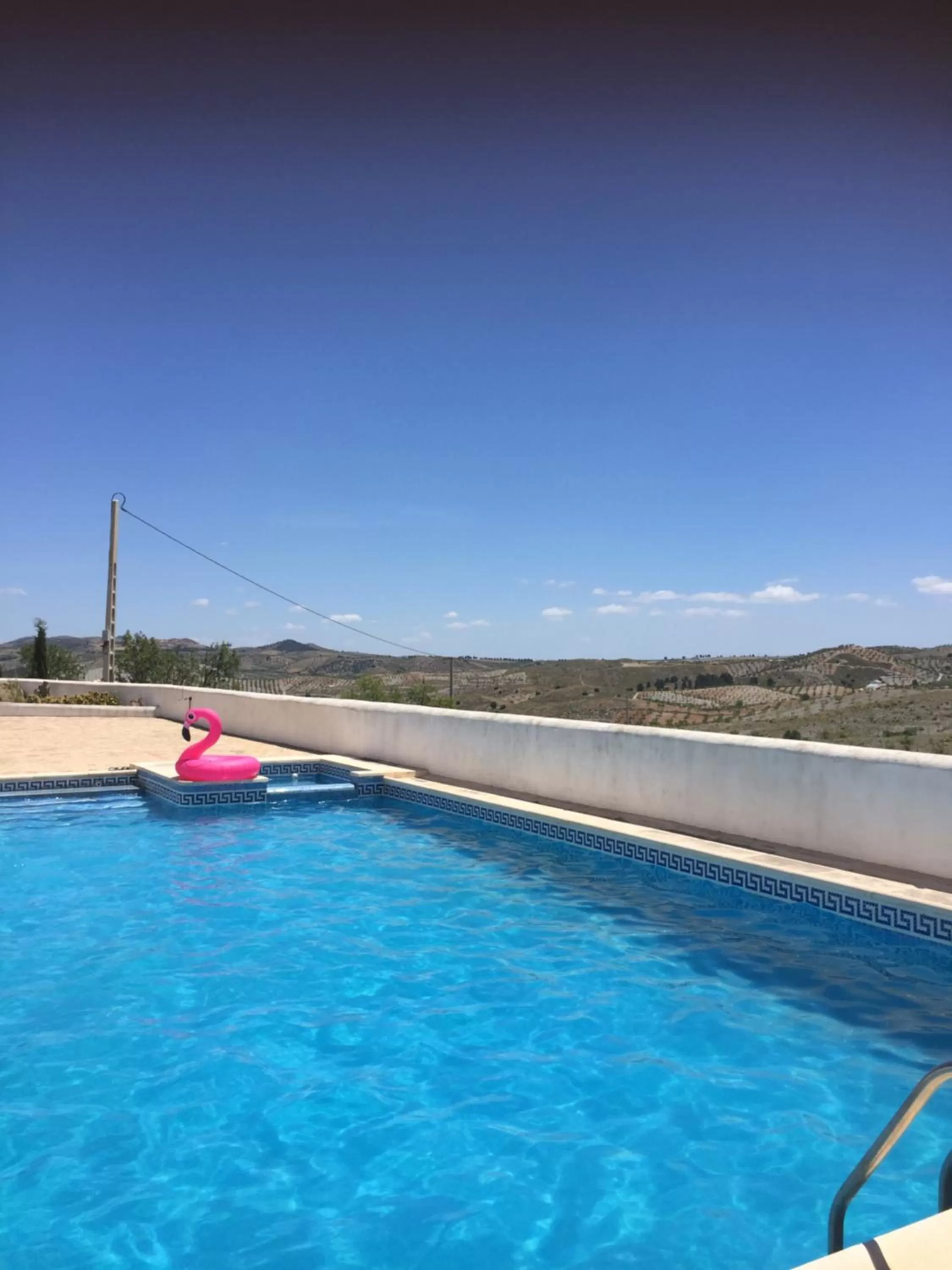 Swimming pool in Las Persianas Azules