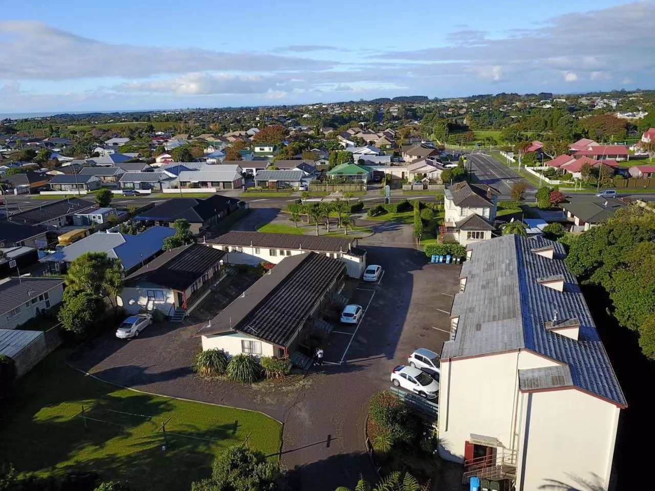 Bird's eye view in Coronation Court Motel