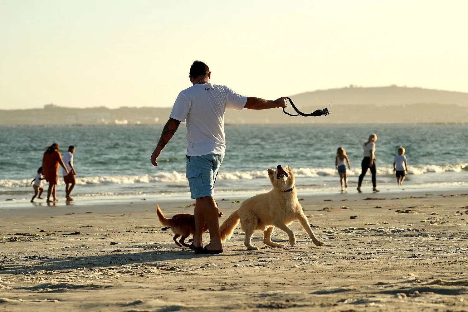 People in Blue Bay Lodge