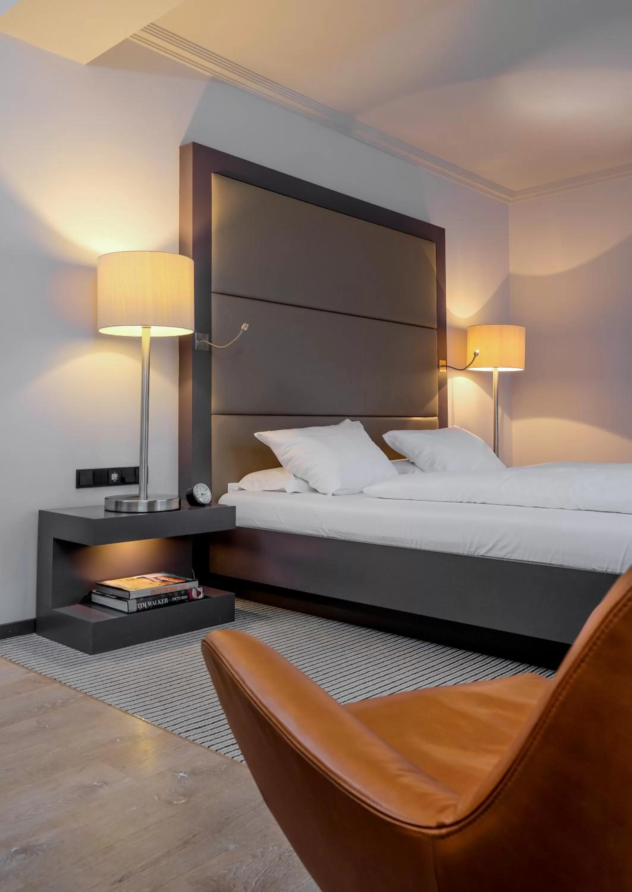 Bed in Zum Löwen Design Hotel Resort & Spa