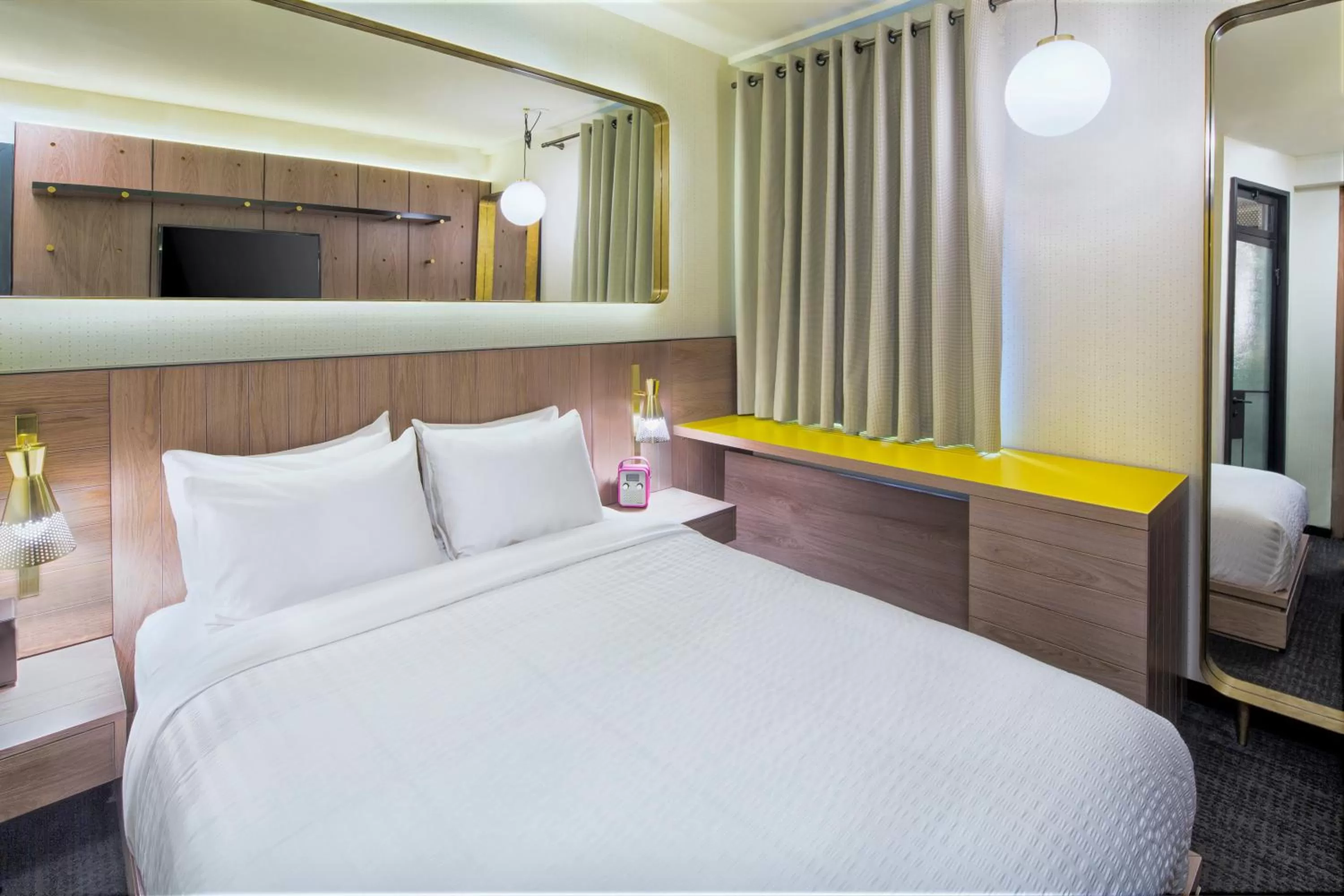 Bedroom, Bed in Hotel Shocard Broadway, Times Square