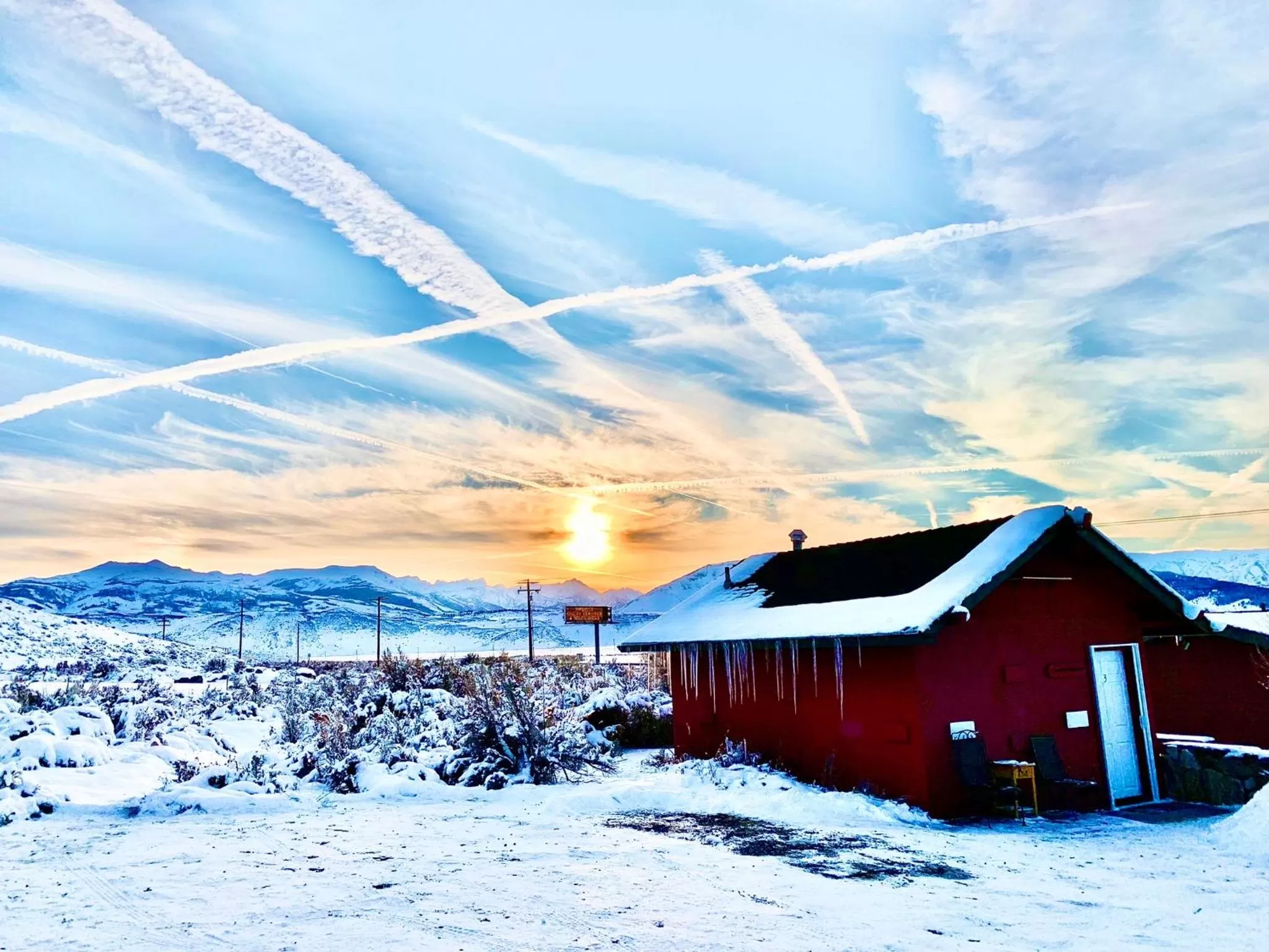 Winter in Big Meadow Lodge