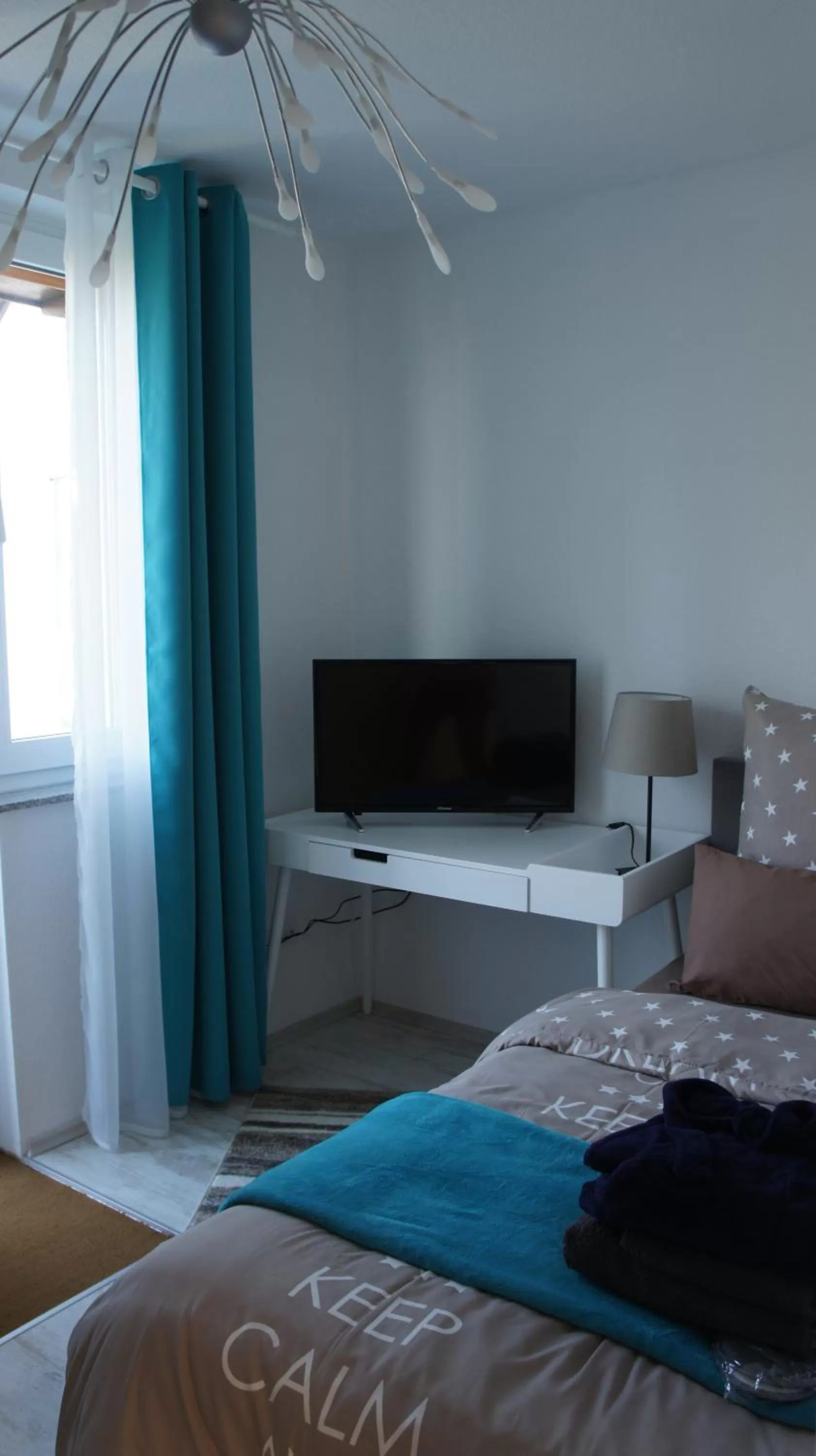 Bed in GästeHaus am Flughafen Düsseldorf