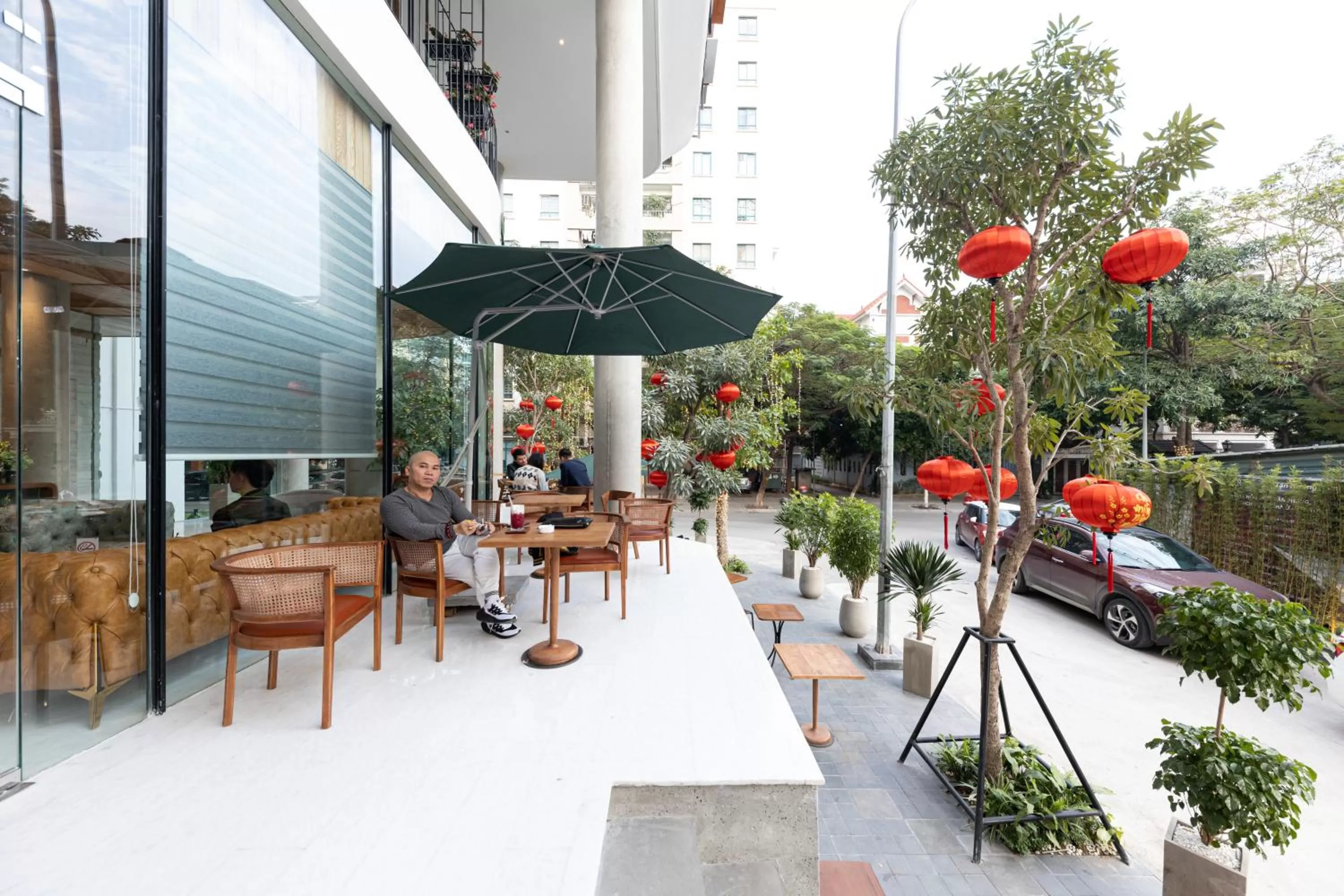 Patio in 22Land Hotel & Residence