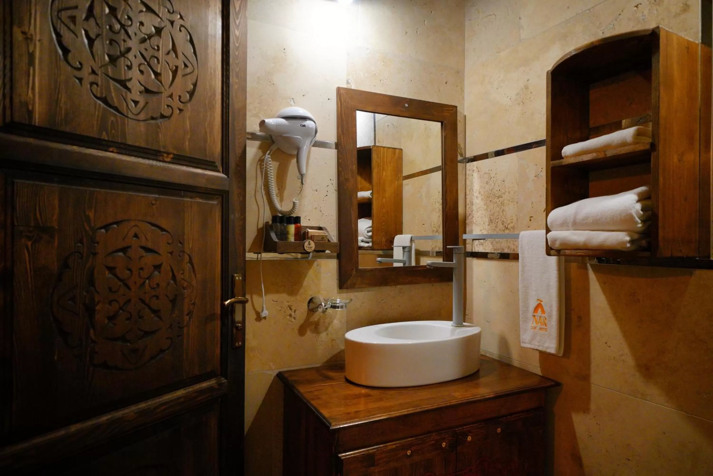 Bathroom in Cappadocia Nar Cave House & Swimming Pool