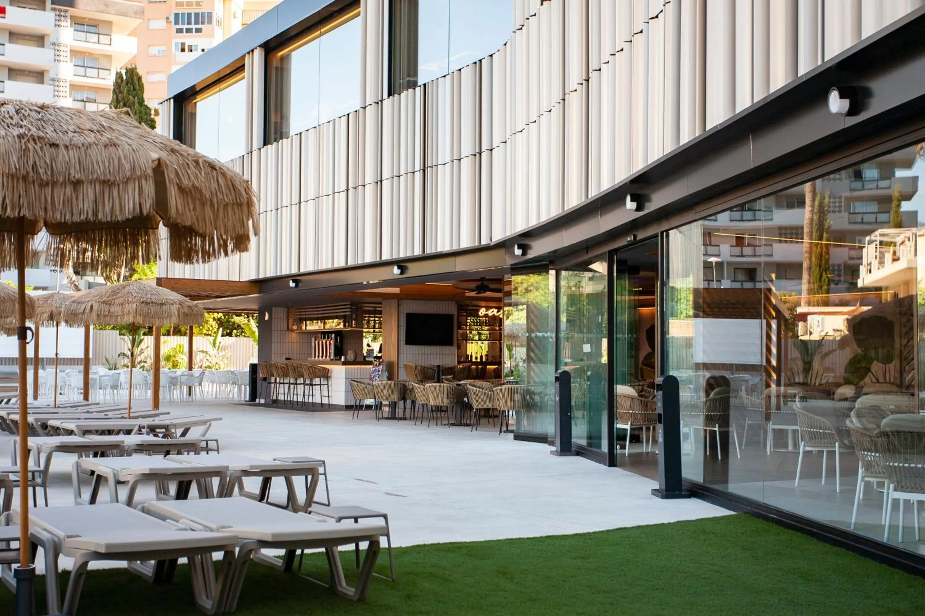 Lounge or bar in Hotel Primavera Park