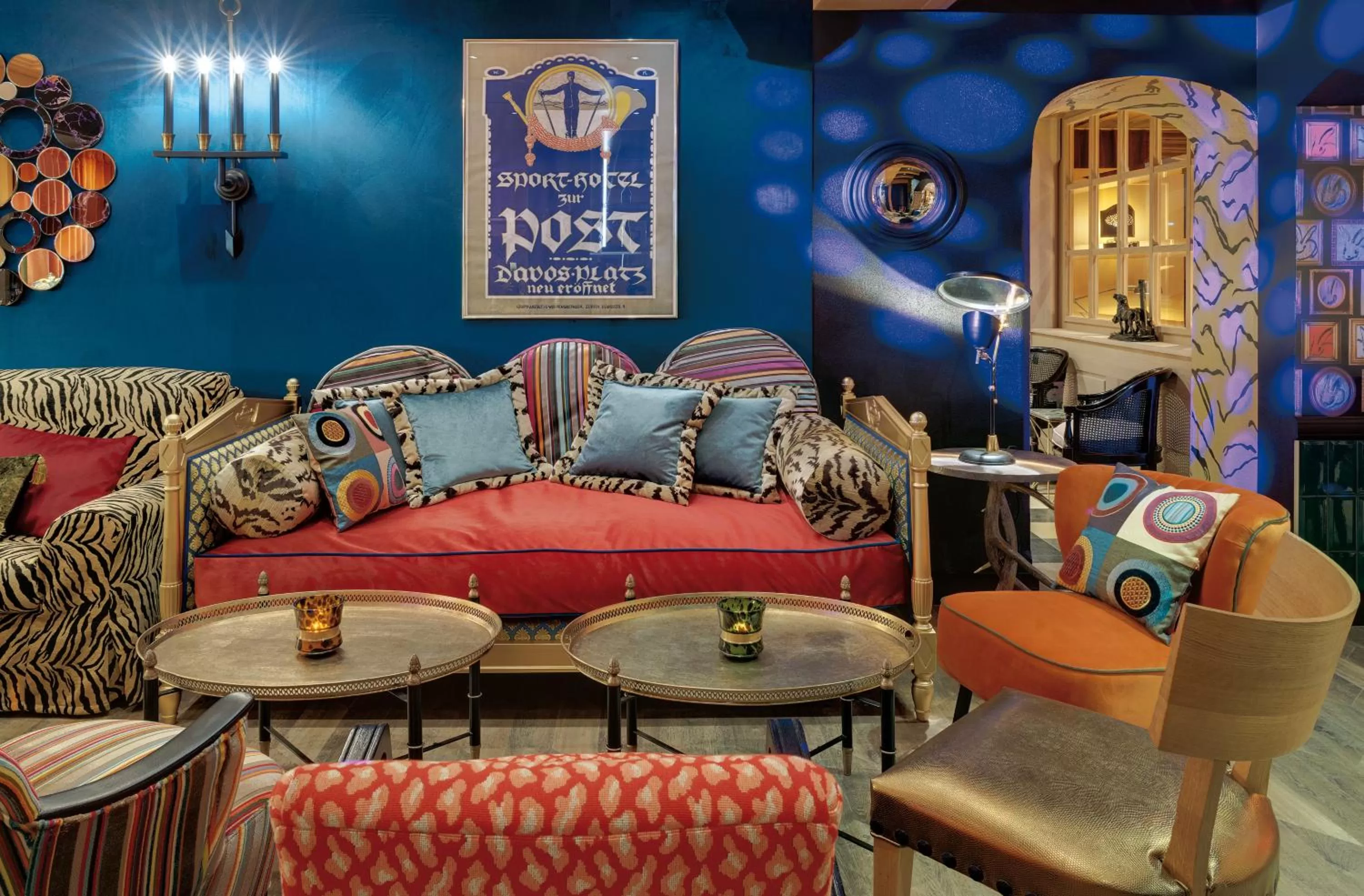 Lounge or bar in Morosani Posthotel