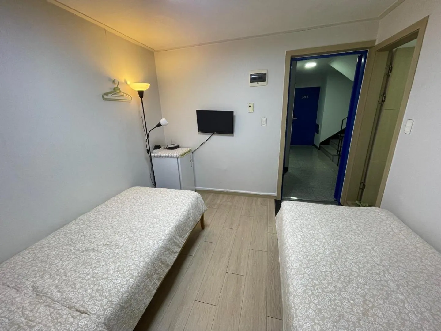 Bed in Twin Rabbit Guesthouse