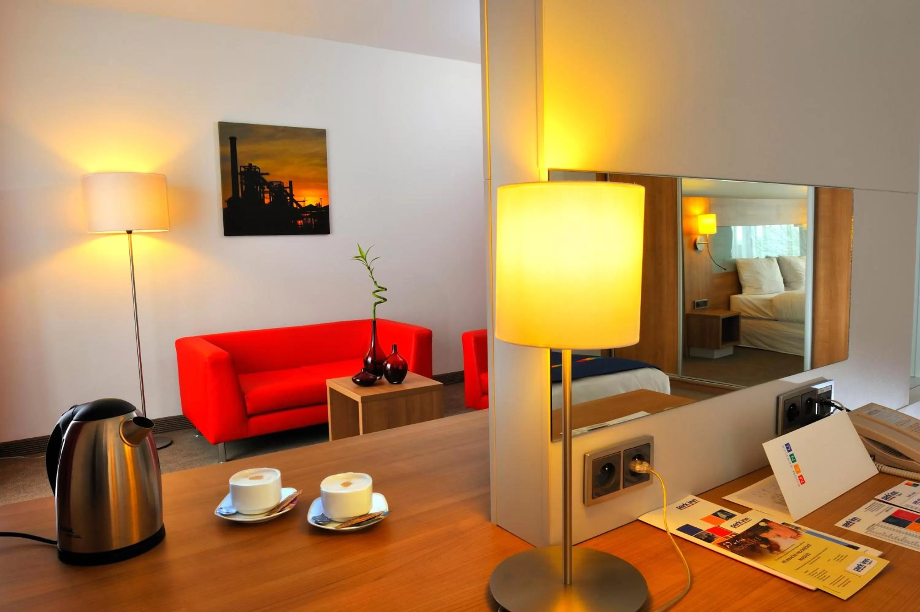 Seating area in Quality Hotel Ostrava City