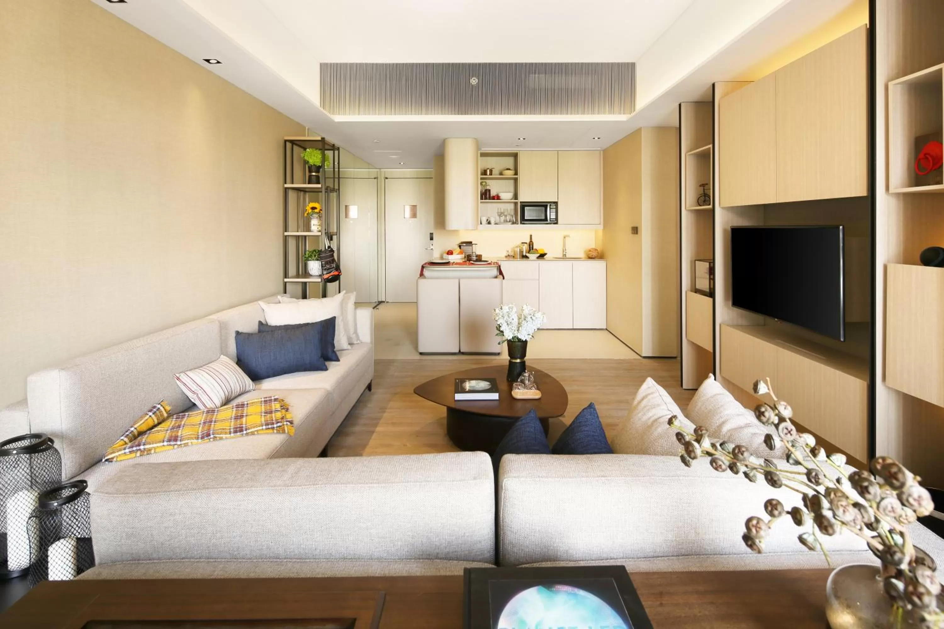 Living room in Artyzen Habitat Dongzhimen Beijing