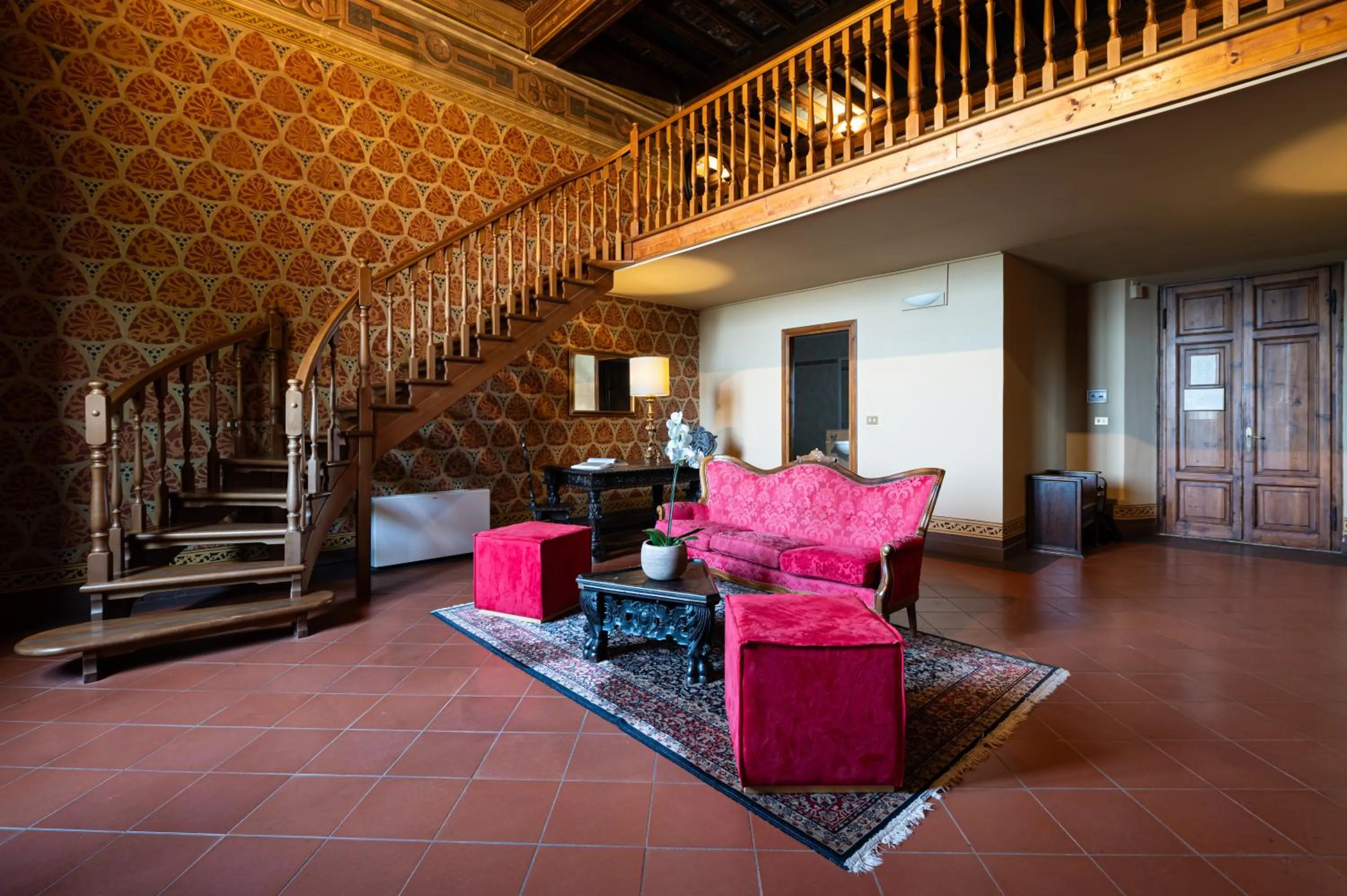 Living room in Villa Pitiana