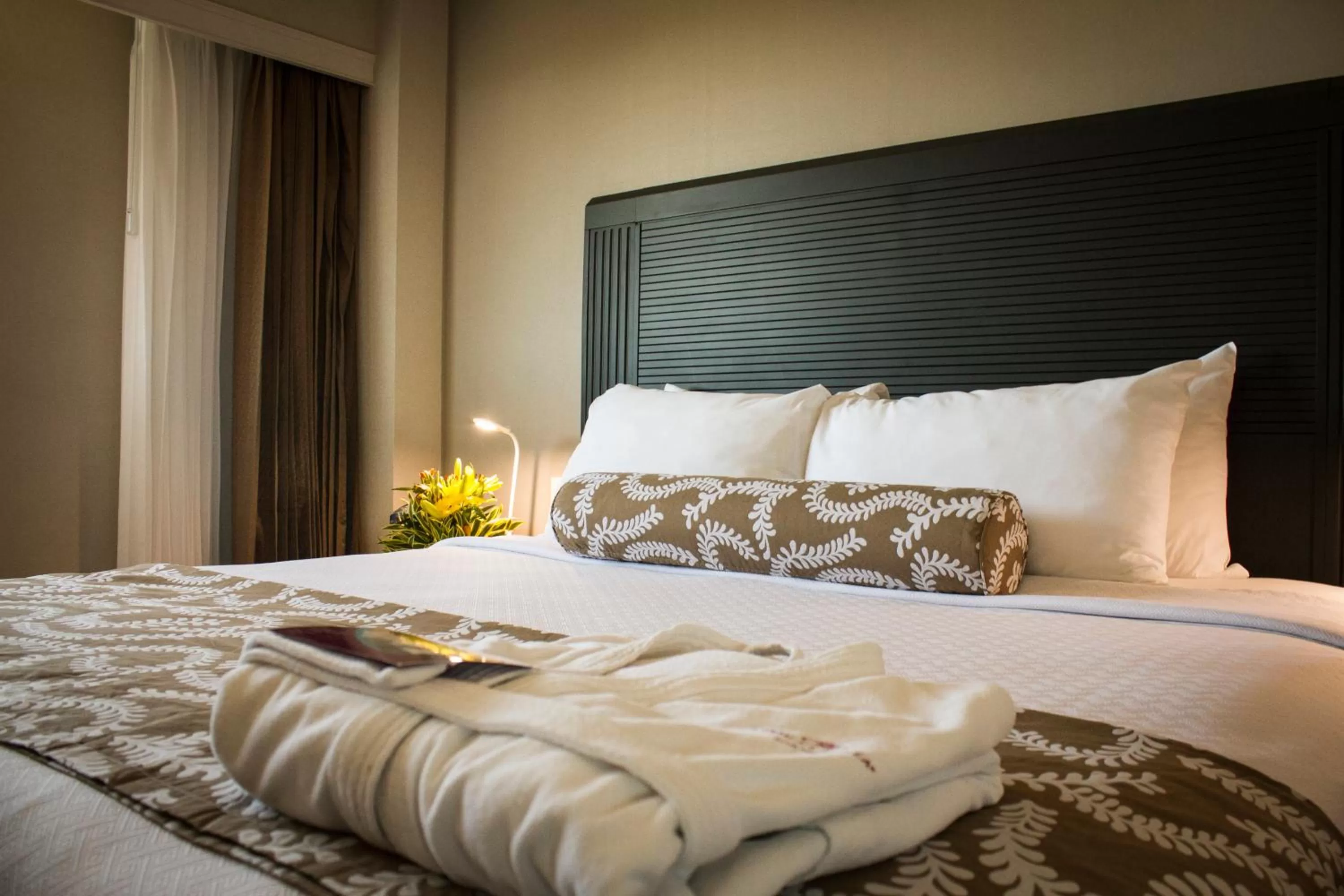 Decorative detail, Bed in Crowne Plaza Managua by IHG