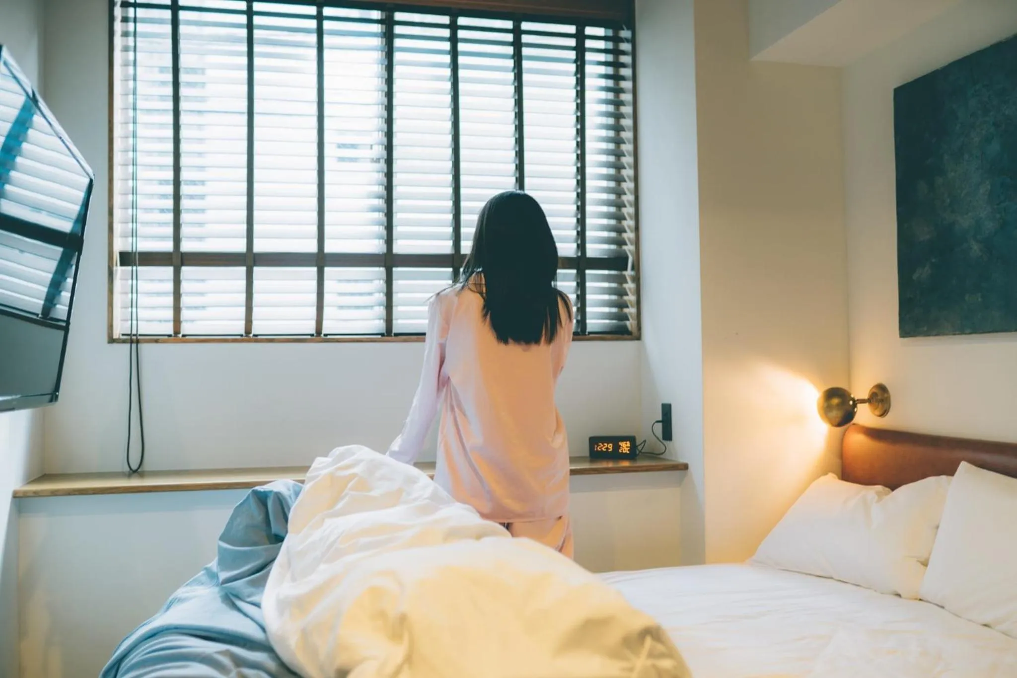 People, Bed in Hotel Vintage Tokyo Tsukiji