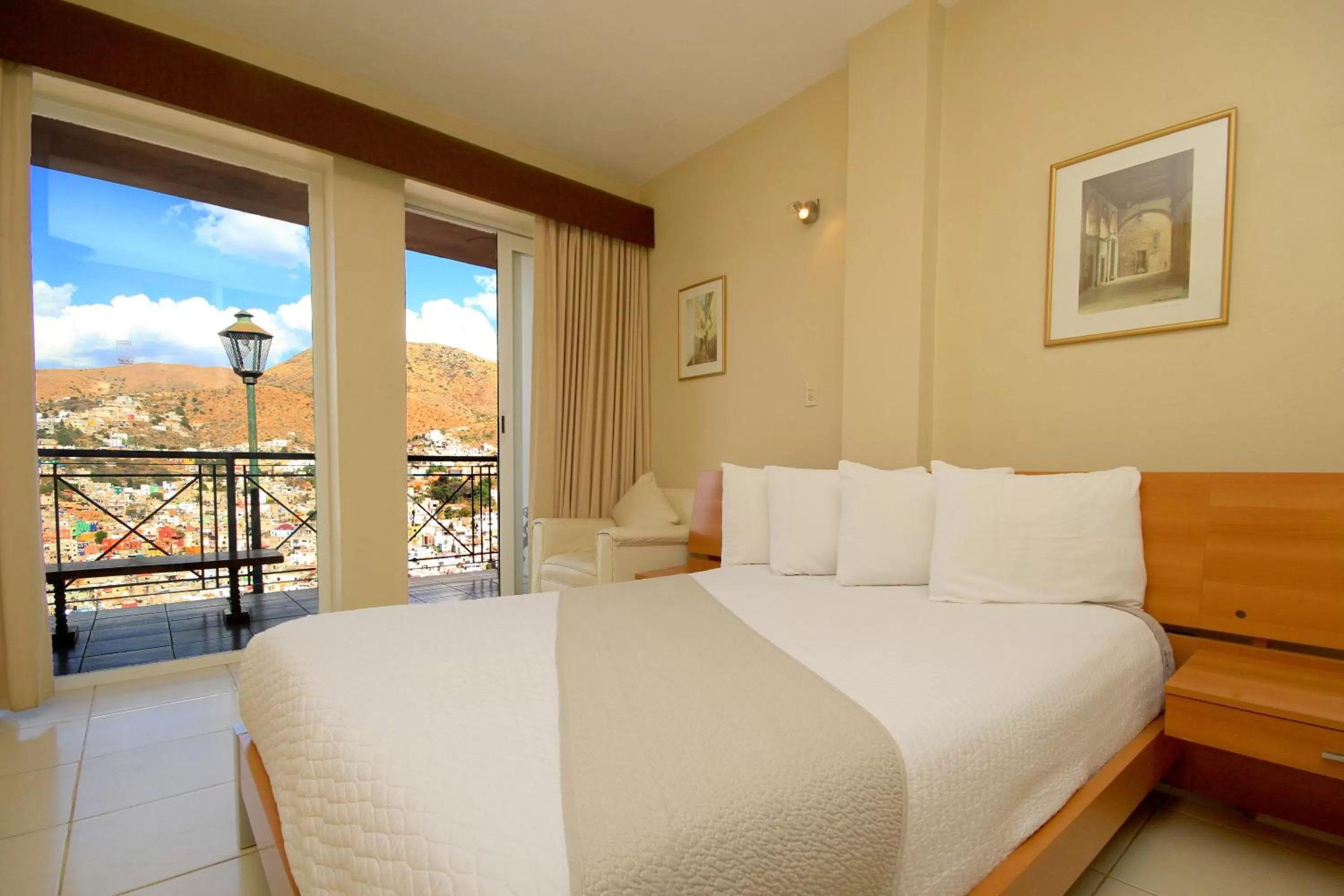 Bed in Hotel Balcón del Cielo