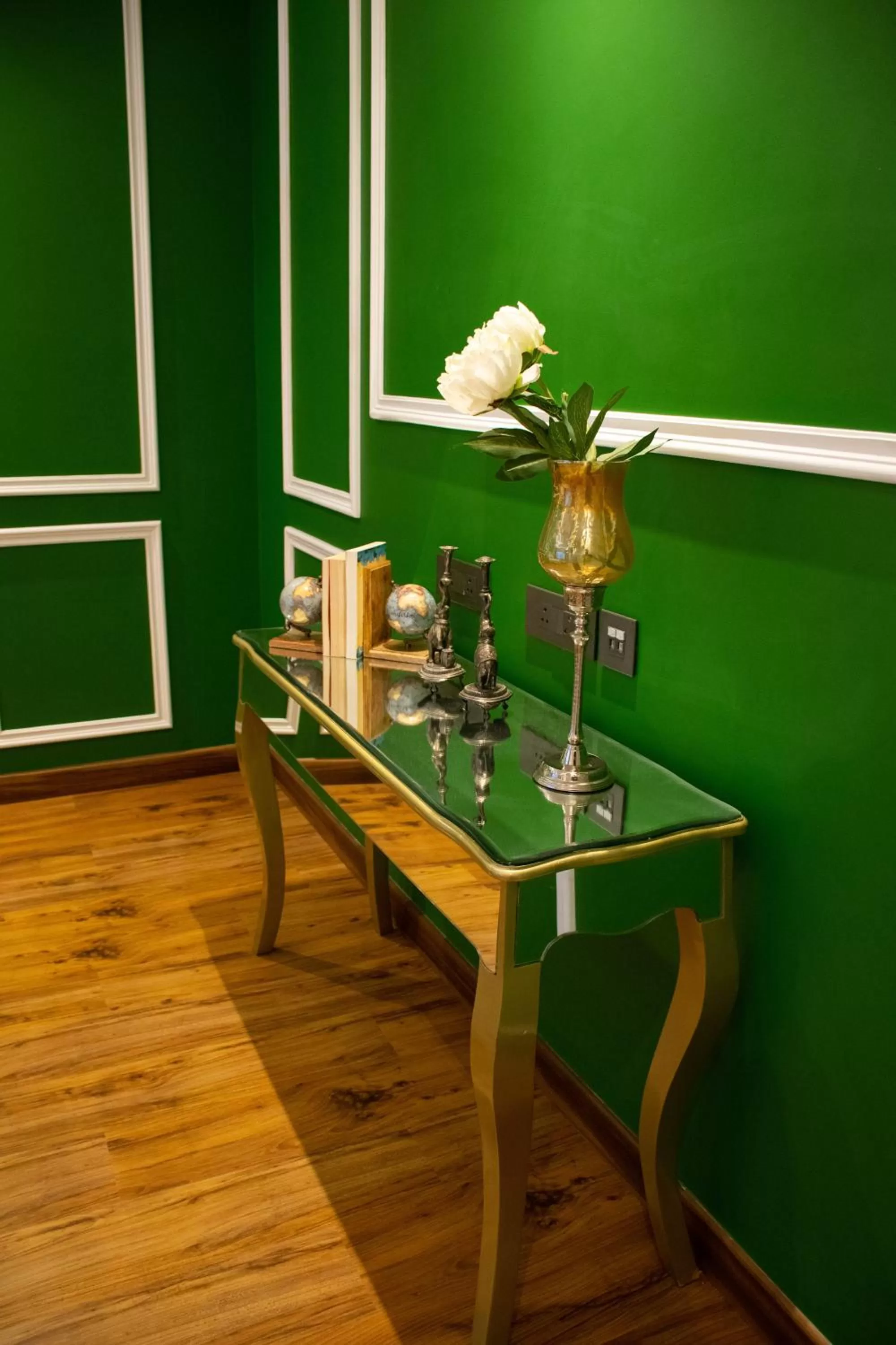 Decorative detail in Dileep Kothi - A Royal Boutique Luxury Suites in Jaipur