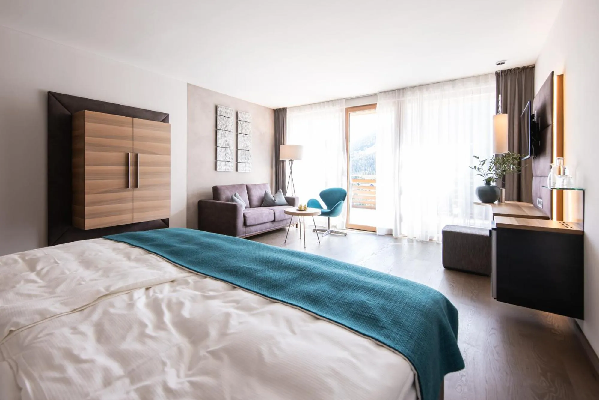 Photo of the whole room, Bed in ALPIANA - green luxury Dolce Vita Hotel