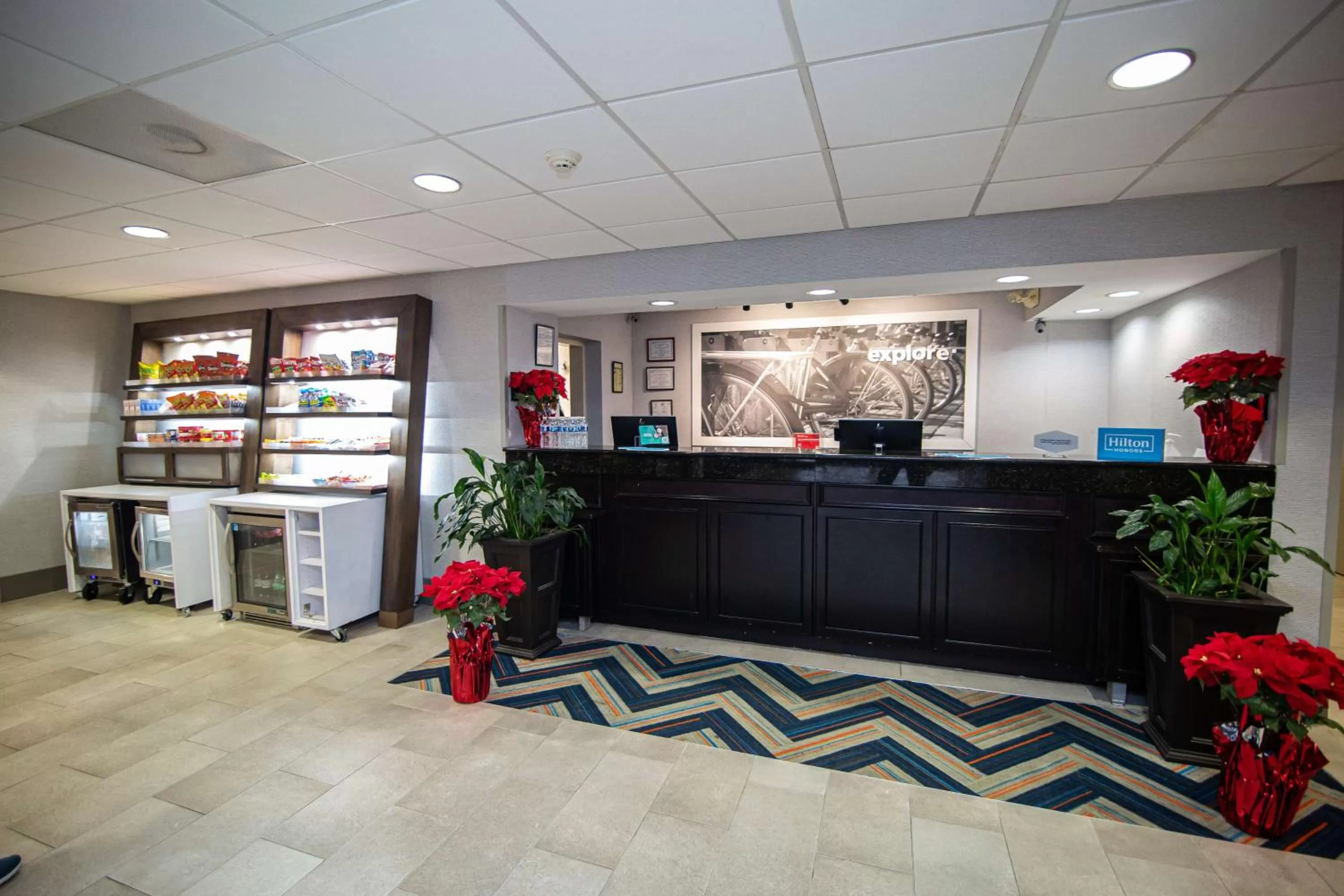 Lobby or reception in Hampton Inn Atlanta/Peachtree City