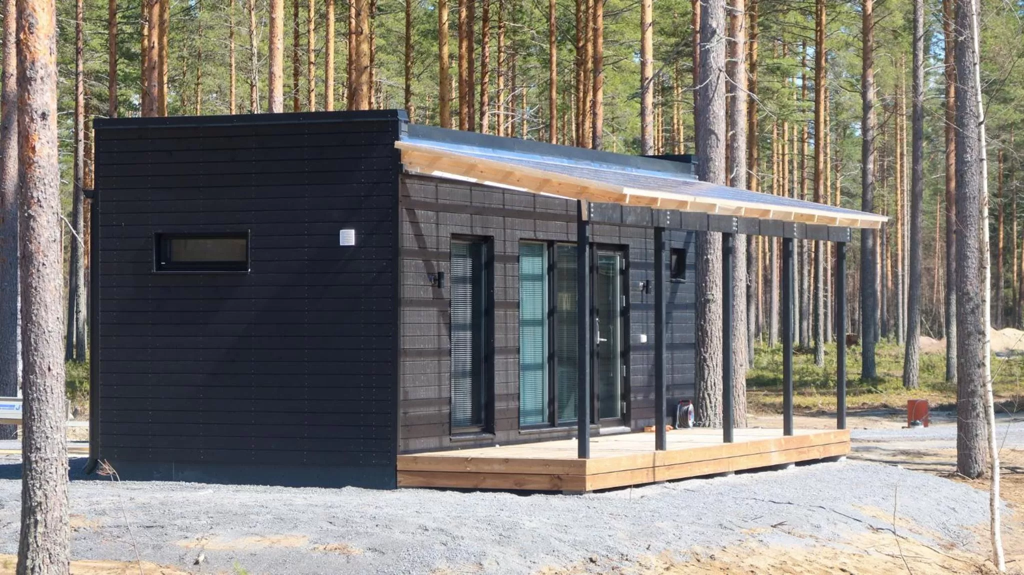 Facade/entrance in Pistohiekka Resort