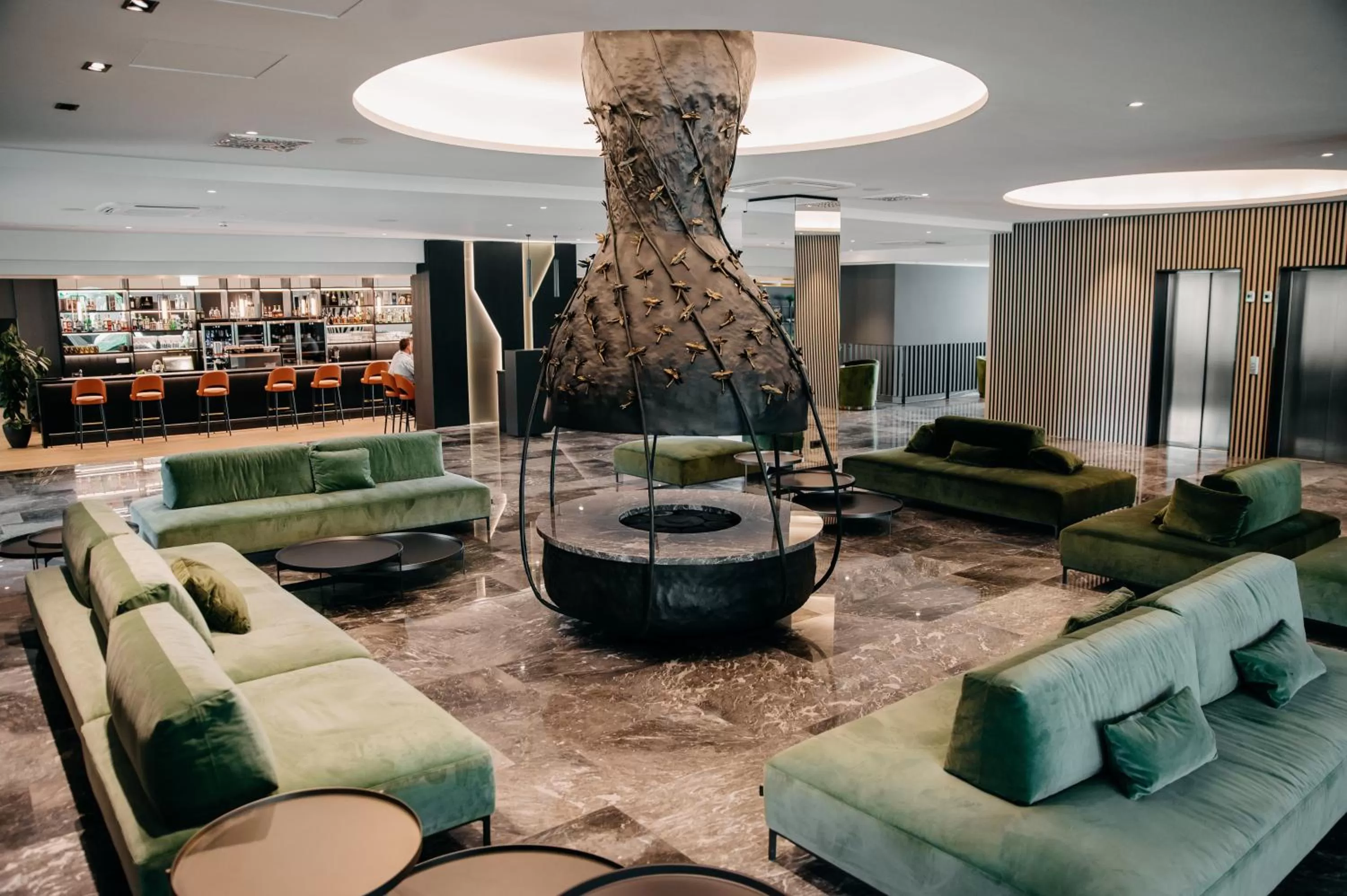 Living room in Elegans Hotel Brdo