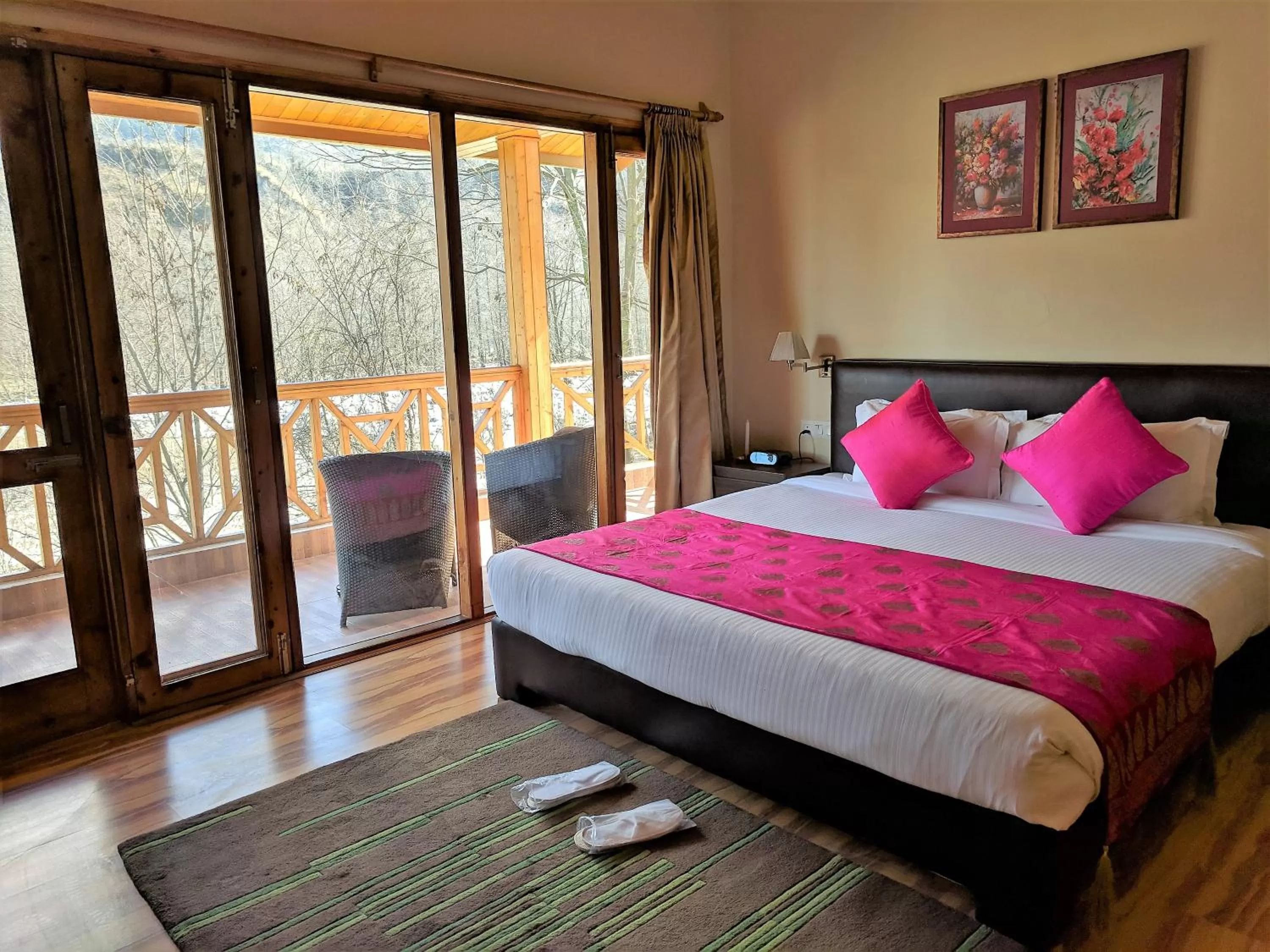 Bedroom, Bed in Span Resort and Spa, Manali